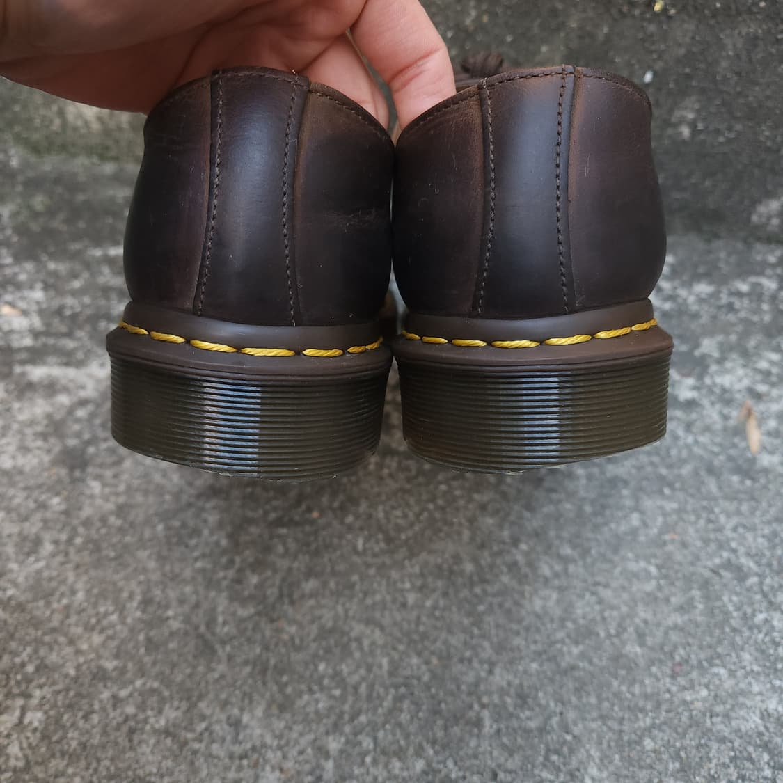 [6UK] 닥터마틴 1461 브라운 3홀  (250~255) 남여 상품이미지6