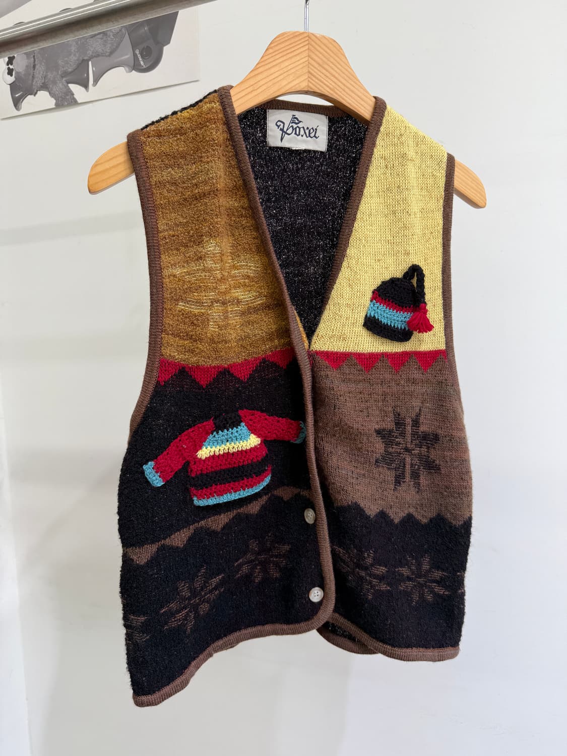 VINTAGE (Made in Japan) 니트 베스트 상품이미지2