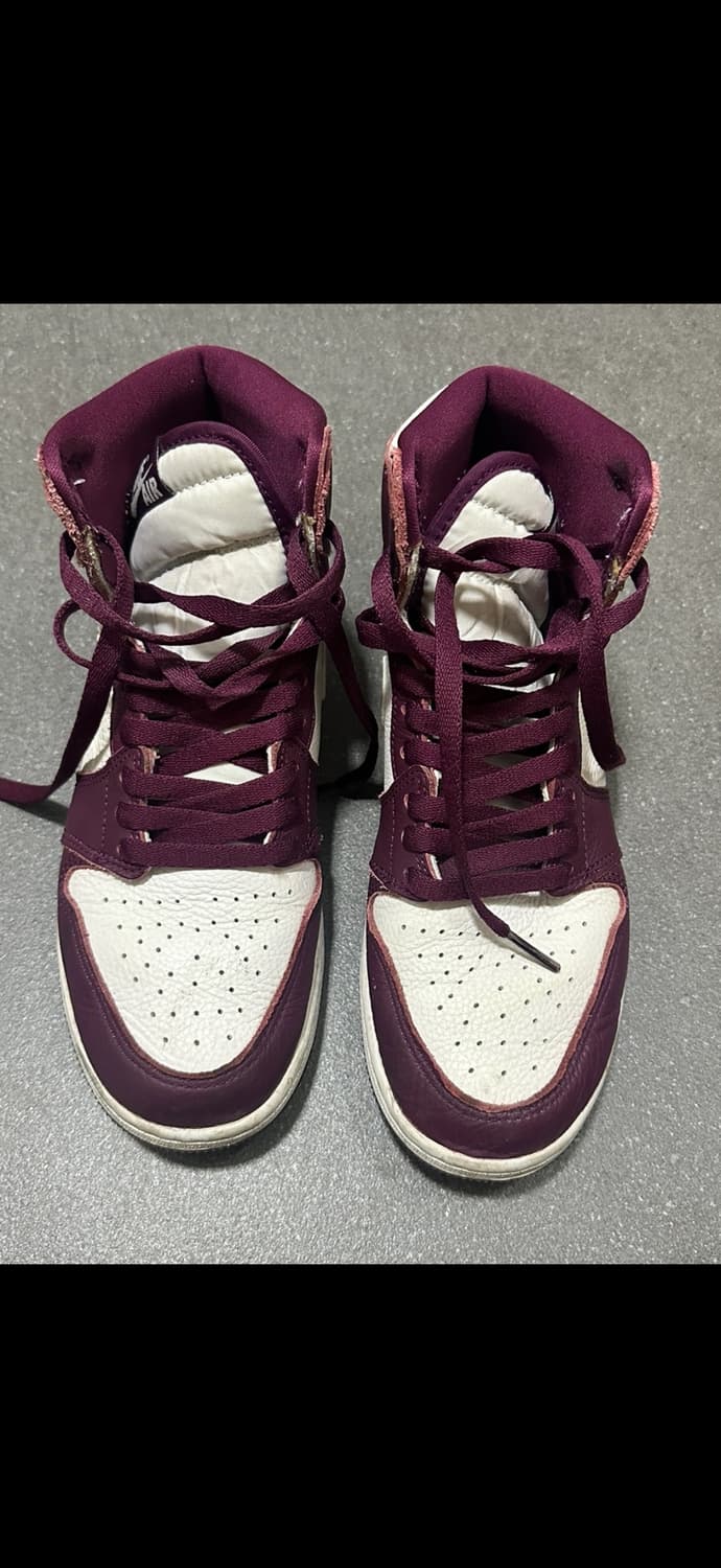 나이키 에어 조던 1 레트로 하이 보르도 GS 250 상품이미지2