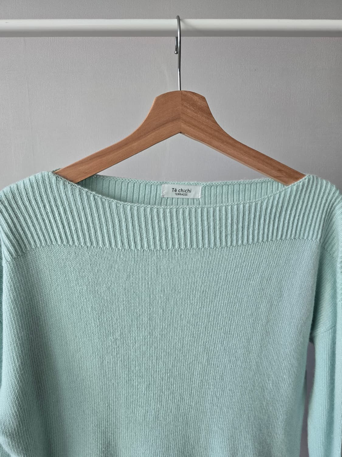 포근한 앙고라 혼방 민트 니트 (Te chichi TERRASSE) 상품이미지2