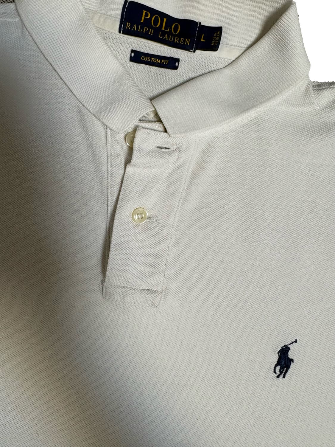 폴로 랄프로렌 카라 긴팔티 L 상품이미지3