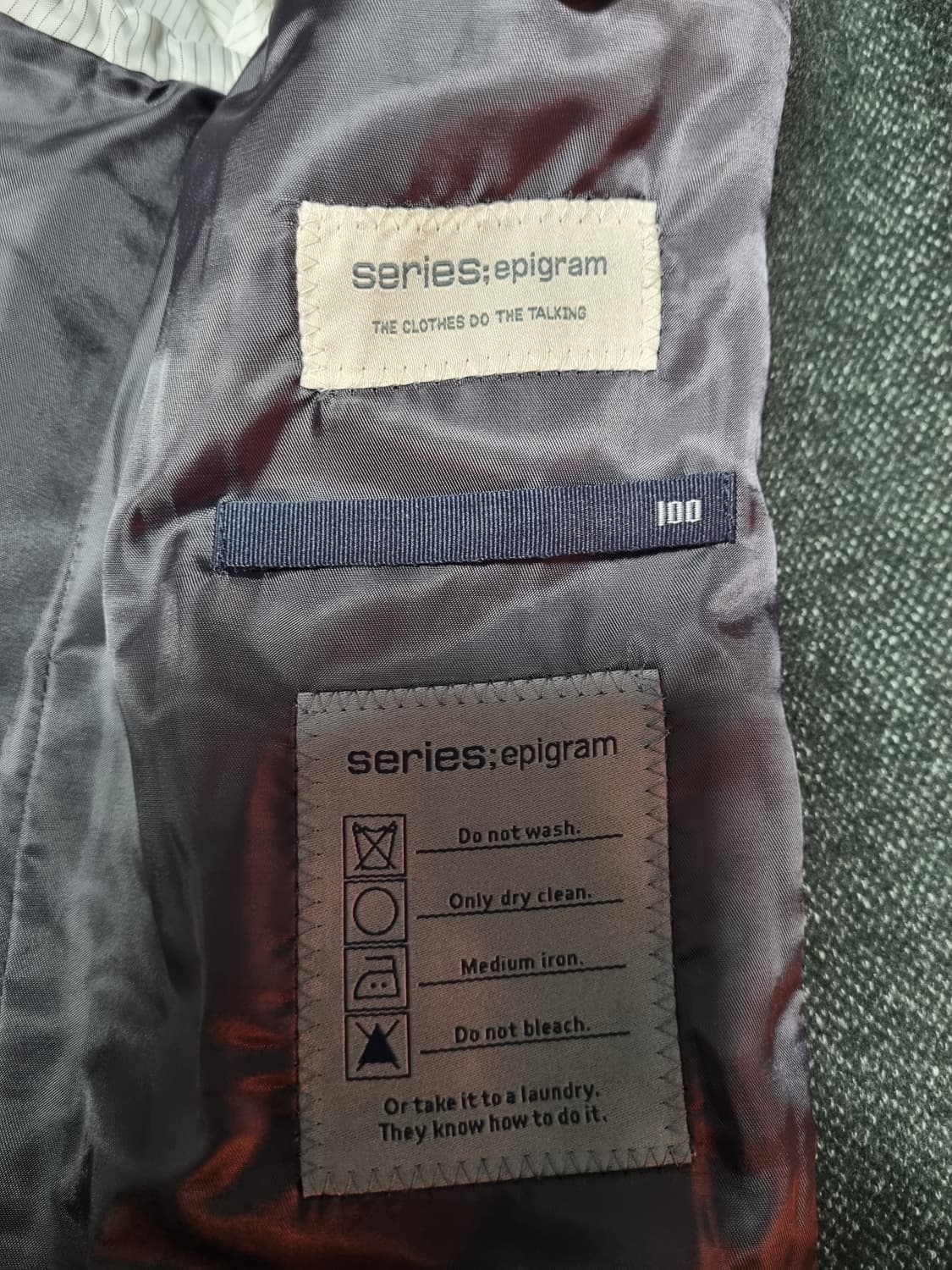 코오롱 시리즈 에피그램 울 혼방 남성코트 상품이미지4