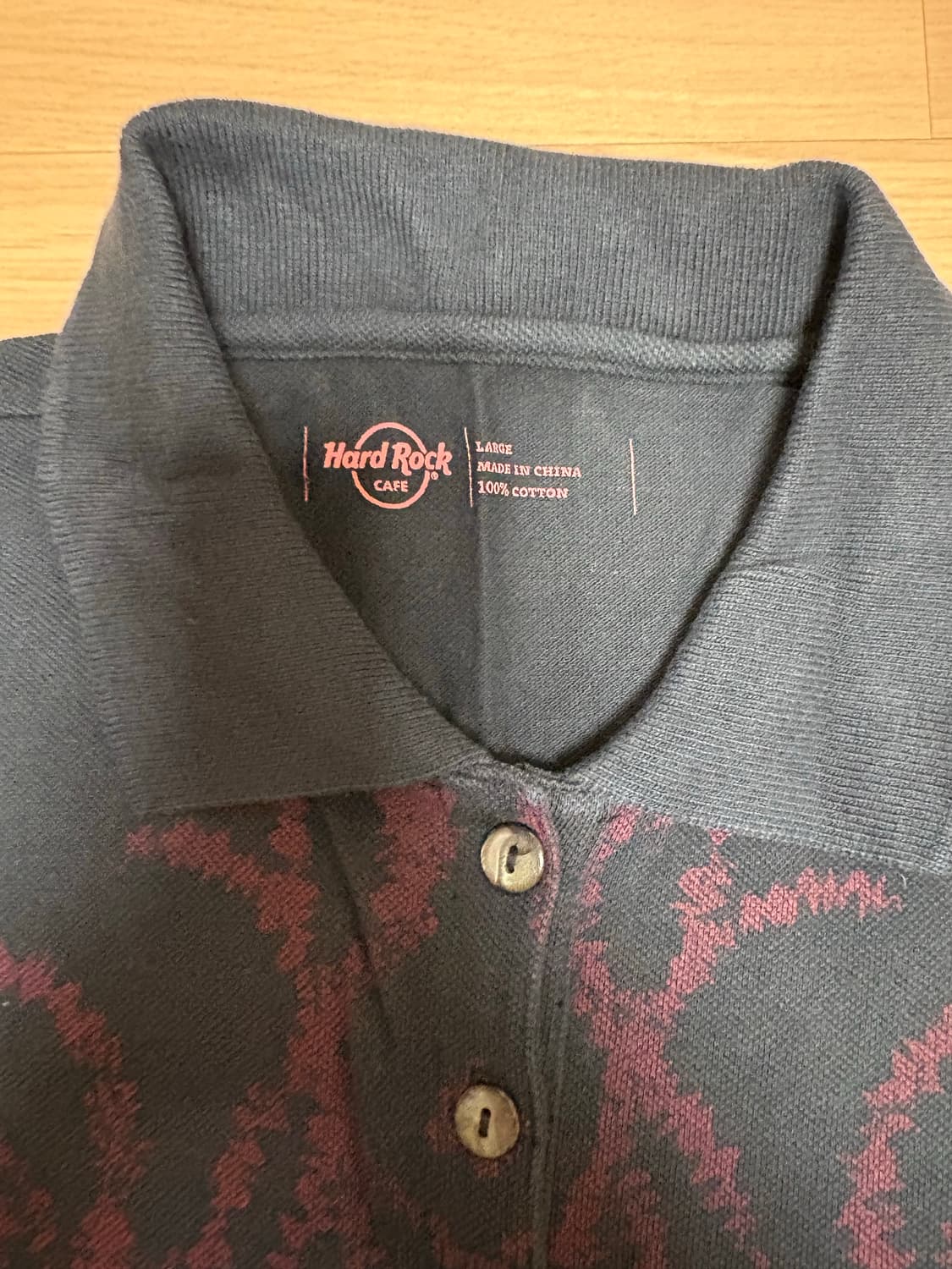 하드락 카페 와투케 카라 반팔 상품이미지3