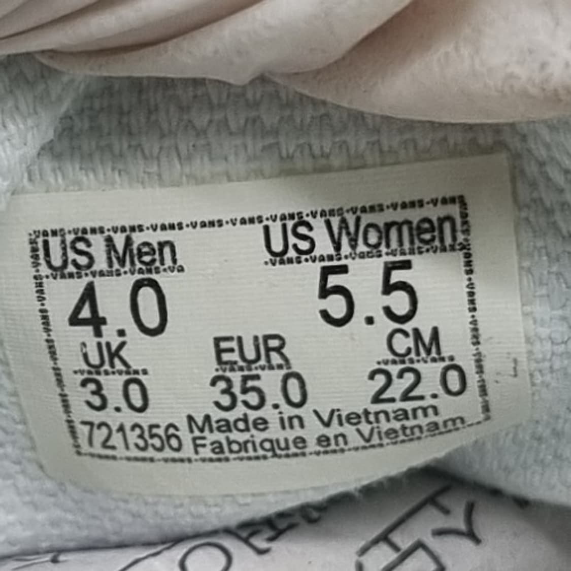 반스 어센틱 트루화이트 여성스니커즈220 상품이미지6