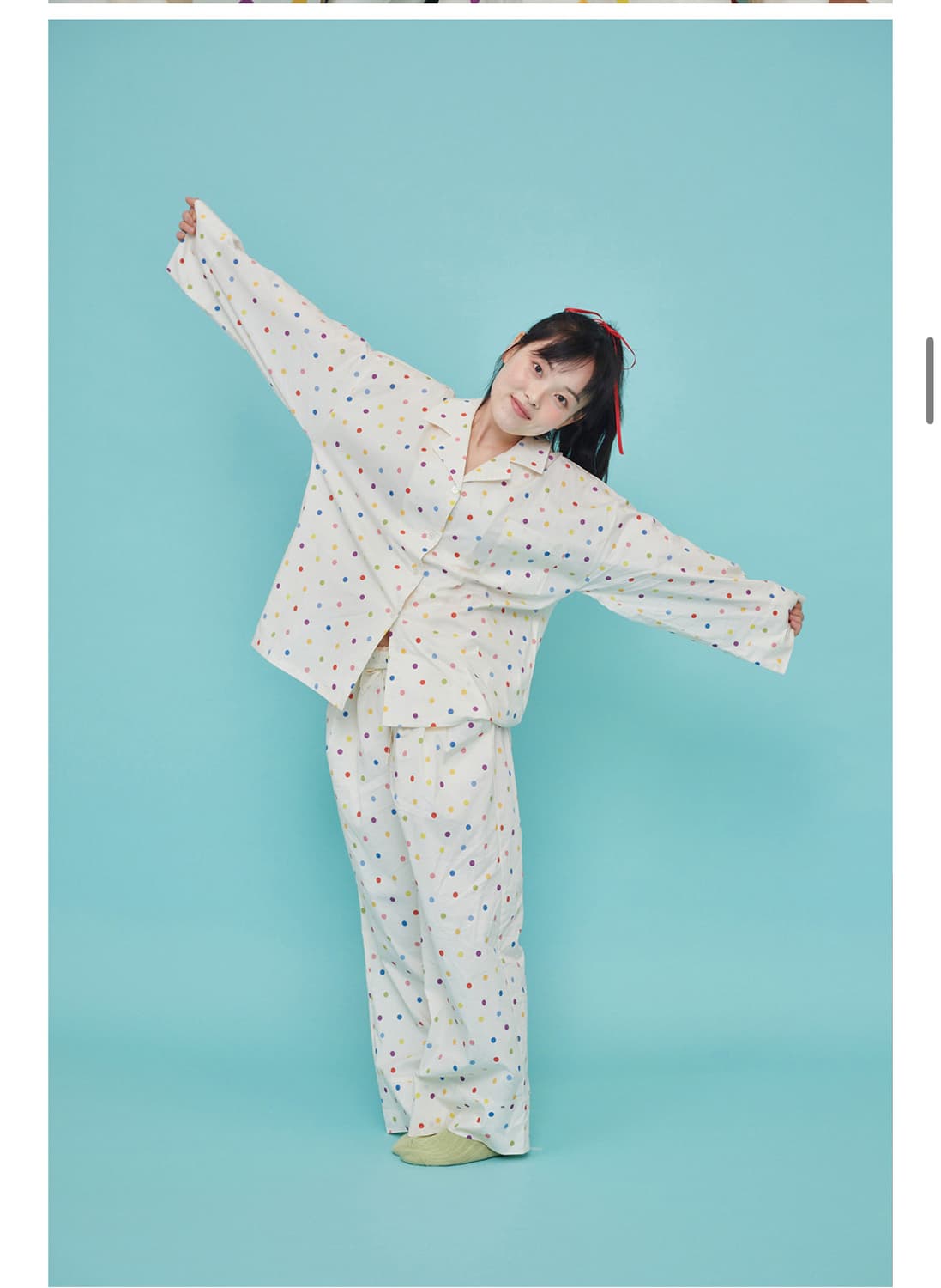 오끼뜨 찰스엔터 콜라보 파자마 상품이미지3