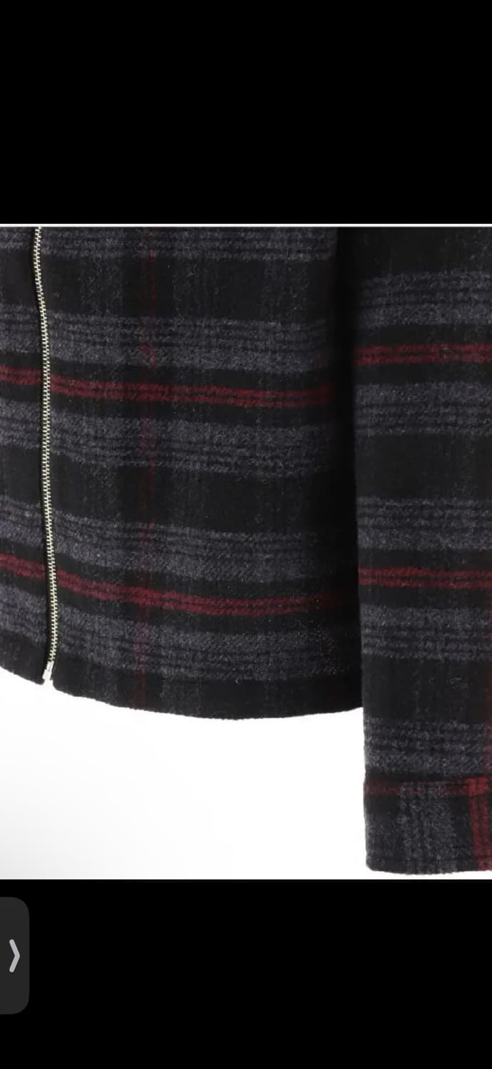 스투시 체크패턴 셔츠집업 자켓XXL 상품이미지4