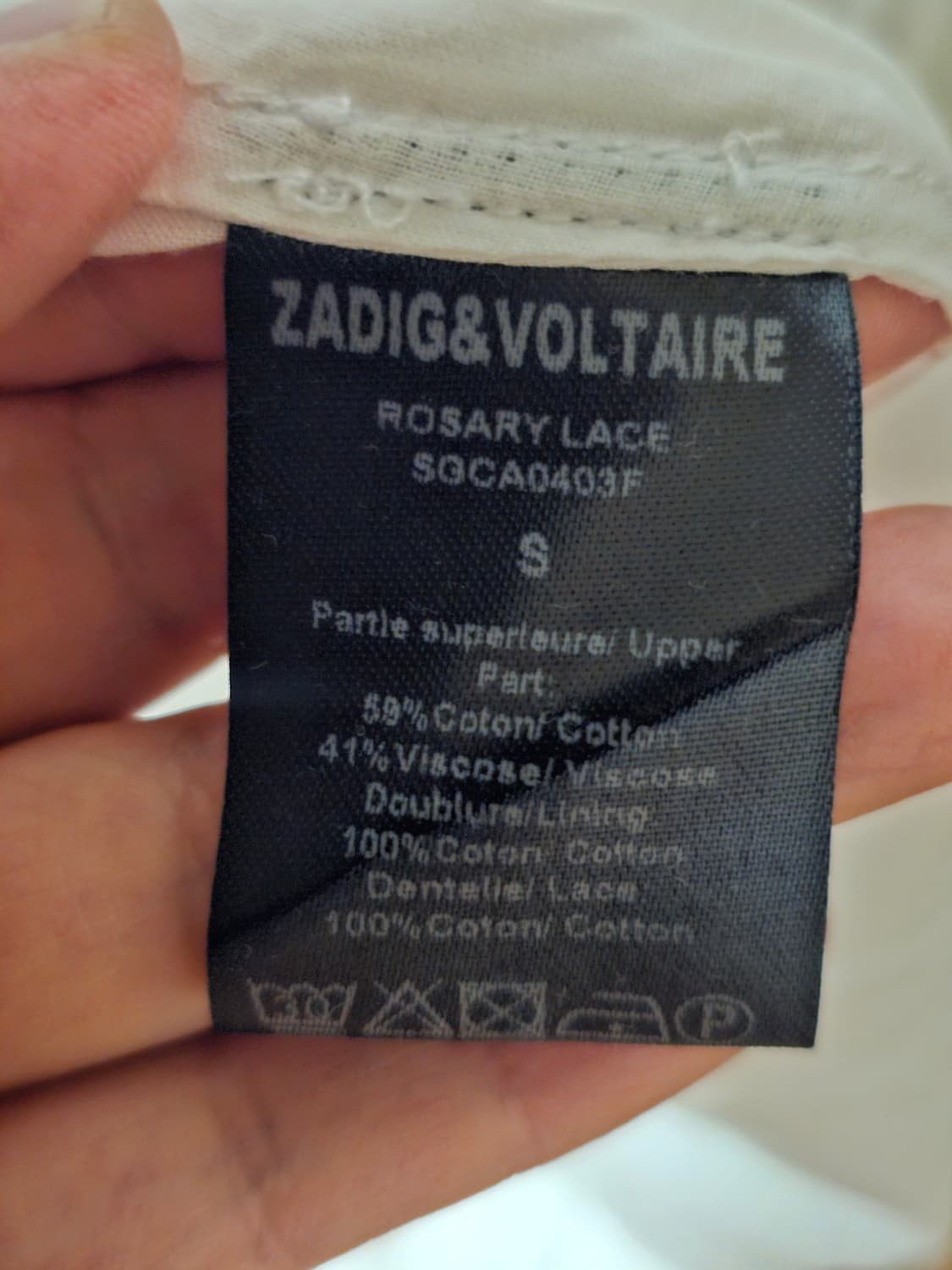 자딕볼테르 아사면 레이스원피스  상품이미지10