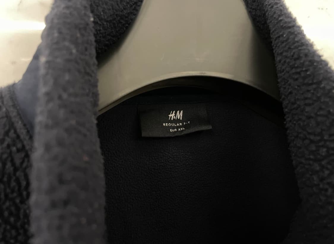 h&m 반집업후리스 xxl 상품이미지2