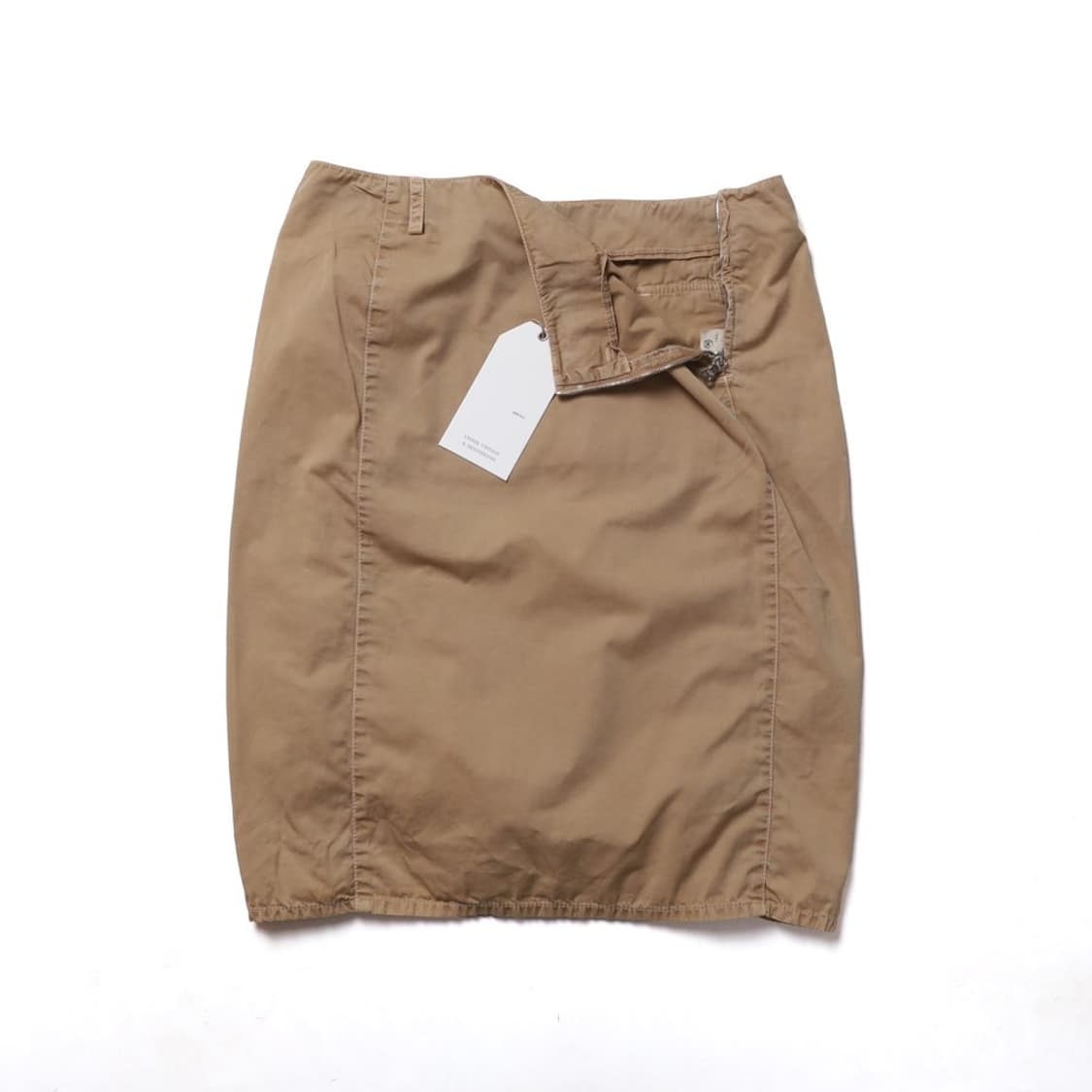 프라다 PRADA Poly Mid Skirt   상품이미지8