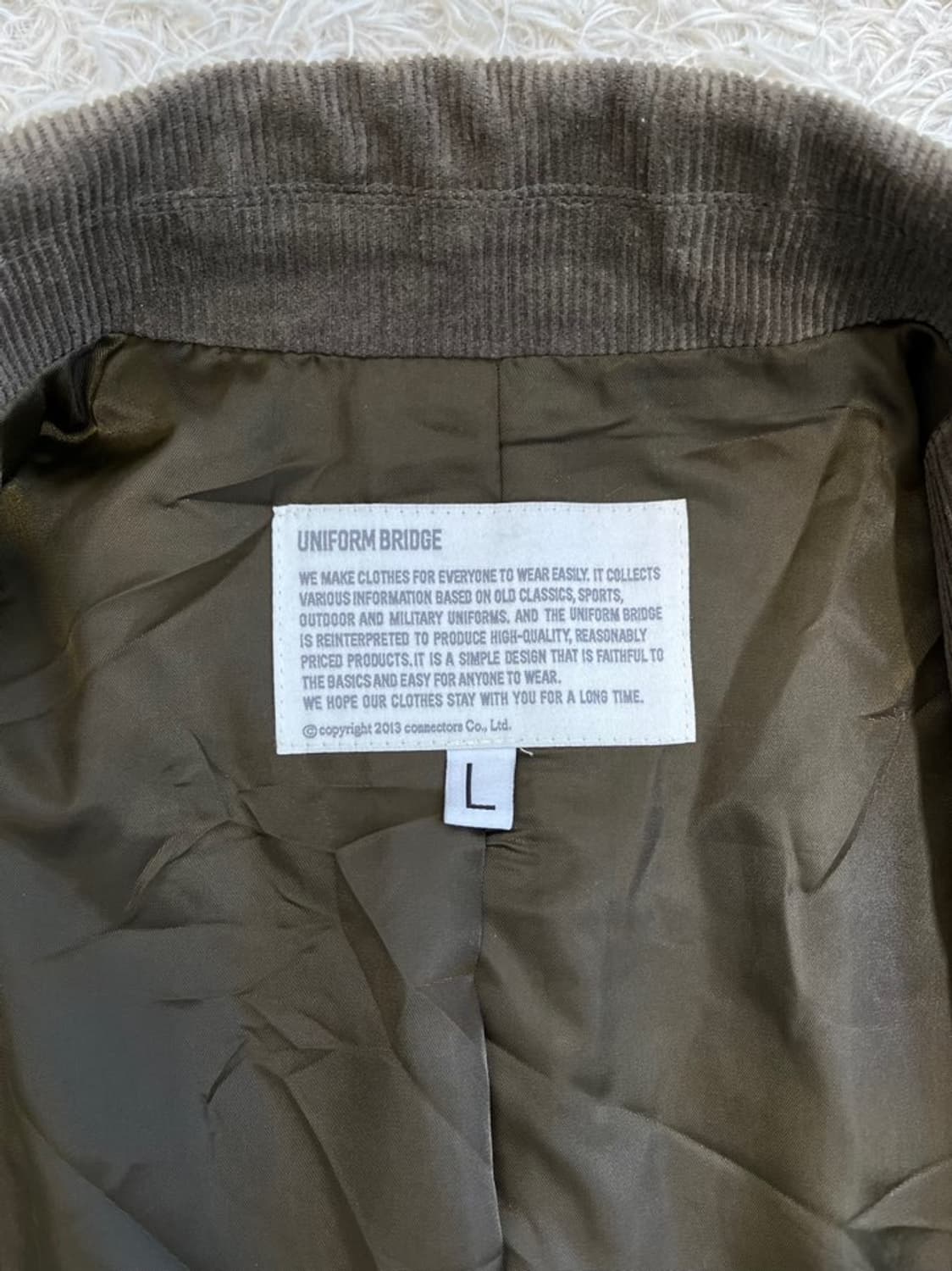 유니폼브릿지 코듀로이 블레이져/#3134 상품이미지5