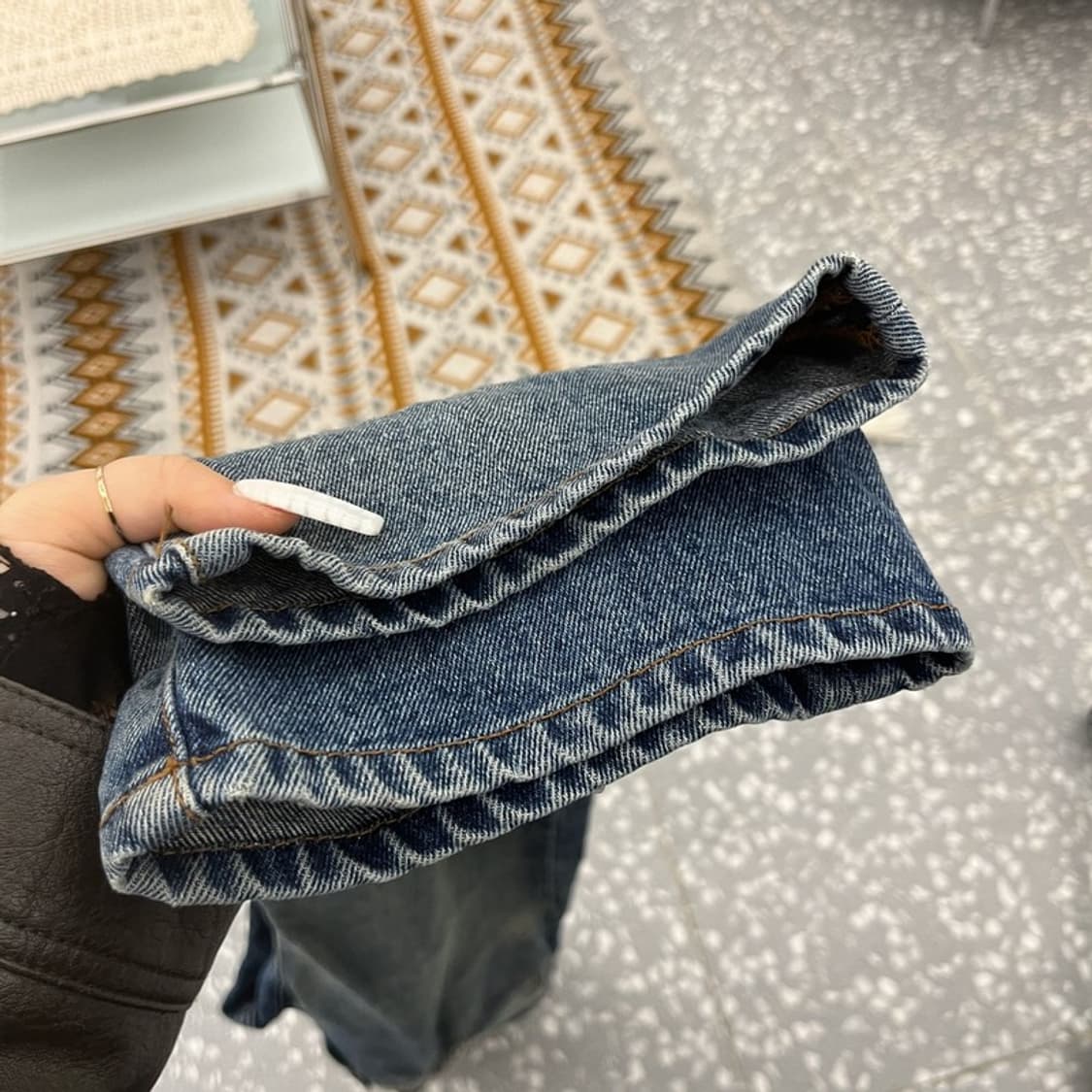 디스이즈네버댓 빈티지 아메카지 워싱 데님팬츠 M C10845 상품이미지7