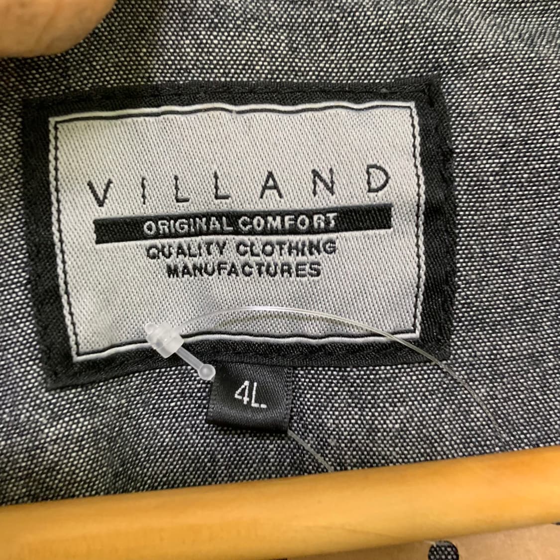 VILLAND 00s 빈티지 체크 남방 스냅버튼 셔츠 민트 블랙 남녀공용 상품이미지10