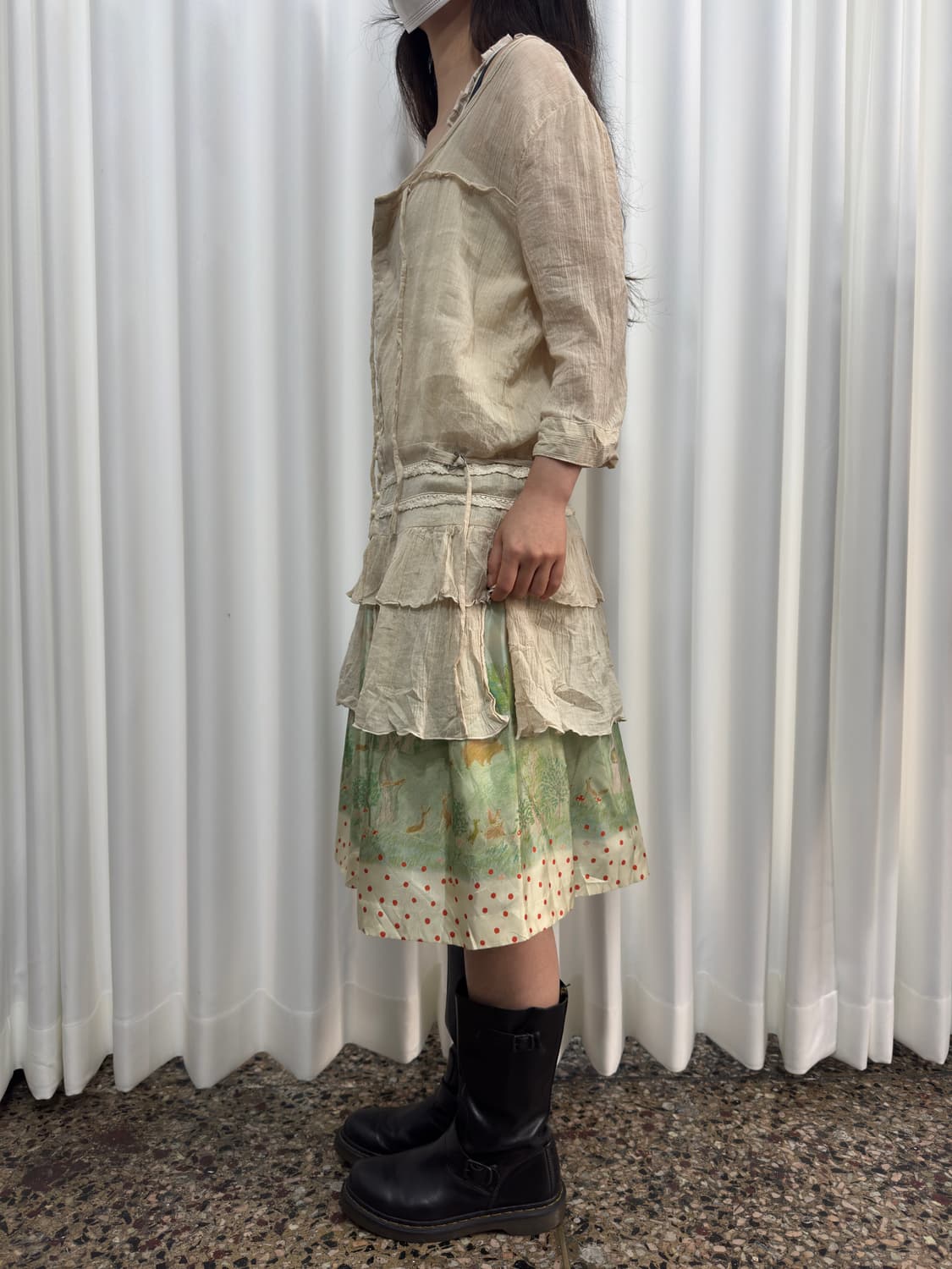 lace detail blouse 상품이미지5