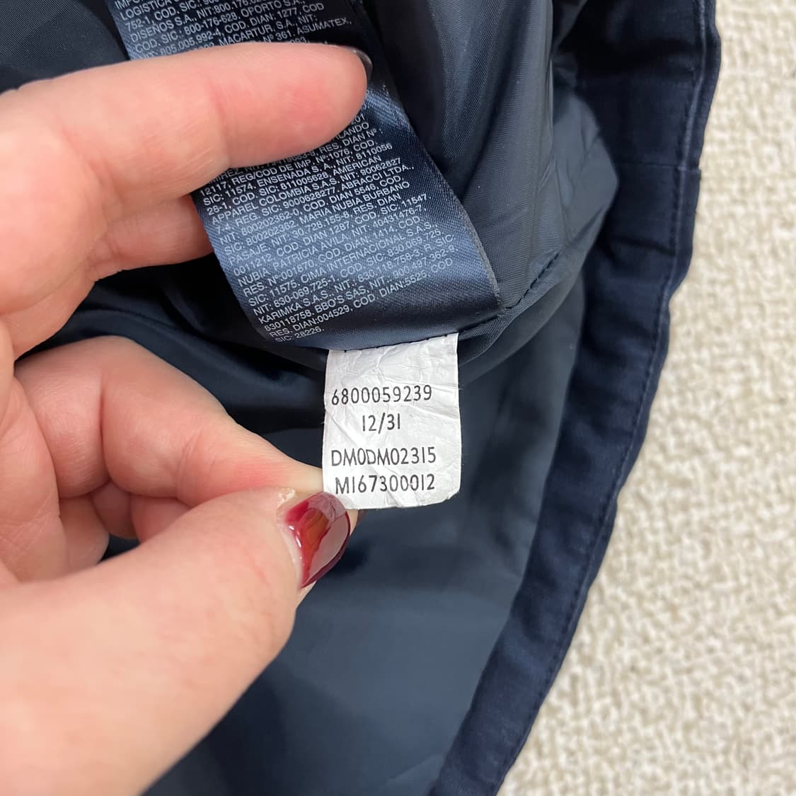 [M] 타미힐피거 코튼 스냅 자켓 점퍼 0107M1 상품이미지6