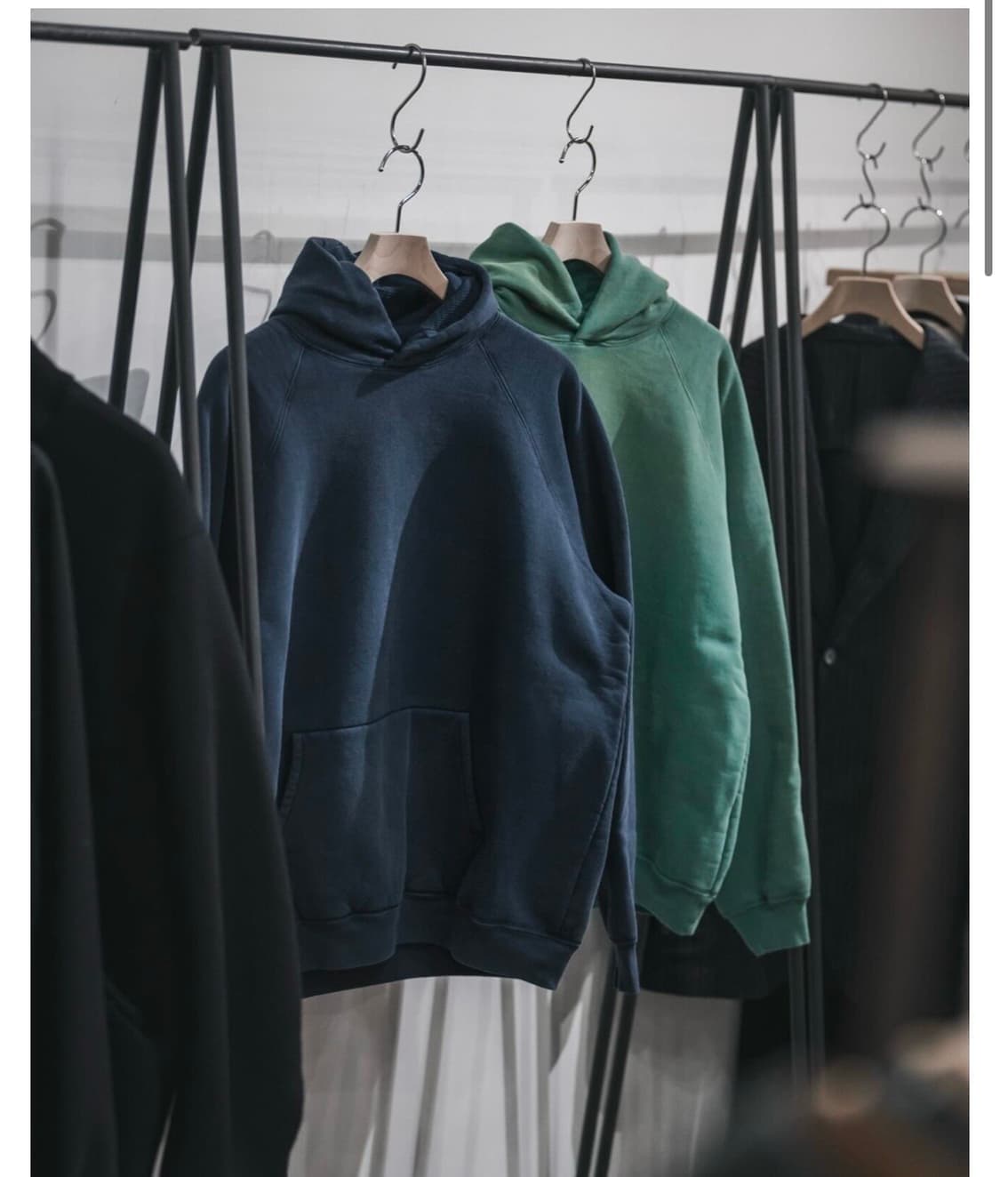 아프레쎄 빈티지스웨트후드 3사이드 25SAP-05-06K 상품이미지4