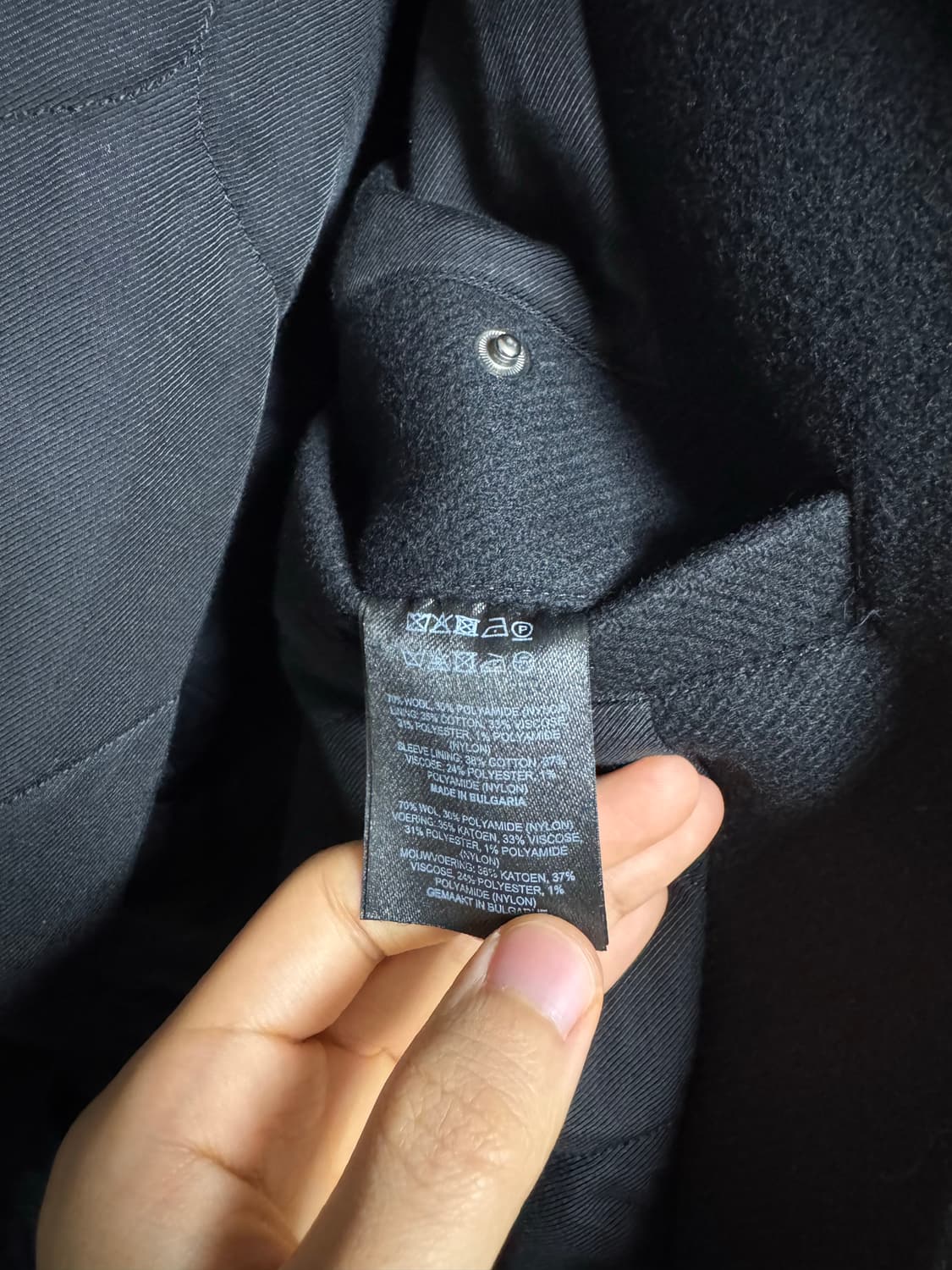 드리스반노튼 백지퍼 봄버 상품이미지8