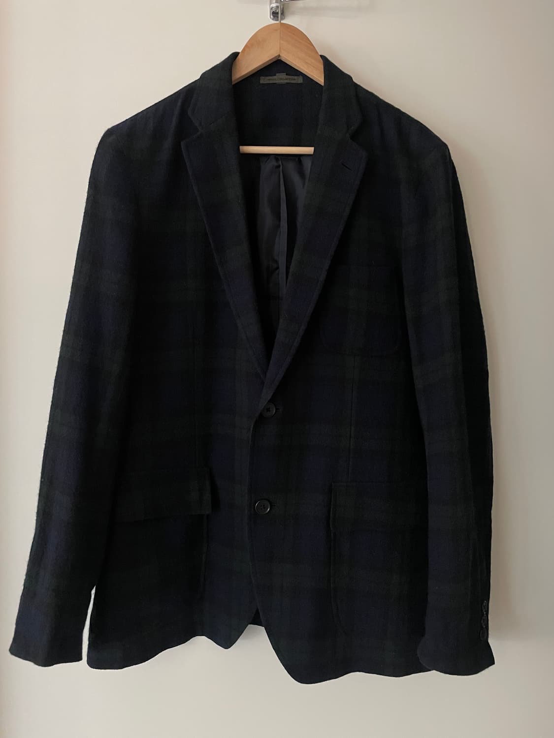 UNIQLO 유니클로 블랙워치 울자켓 (L) 상품이미지1