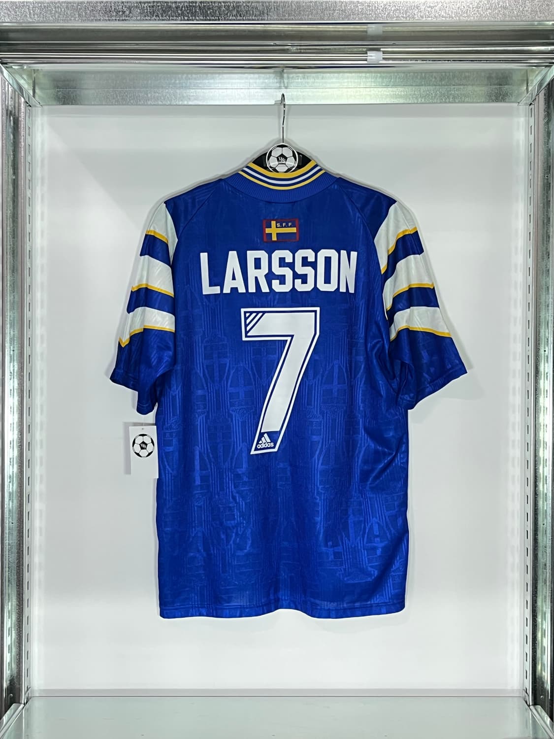 아디다스 96-98 스웨덴 어웨이 헨리크 라르손 상품이미지2