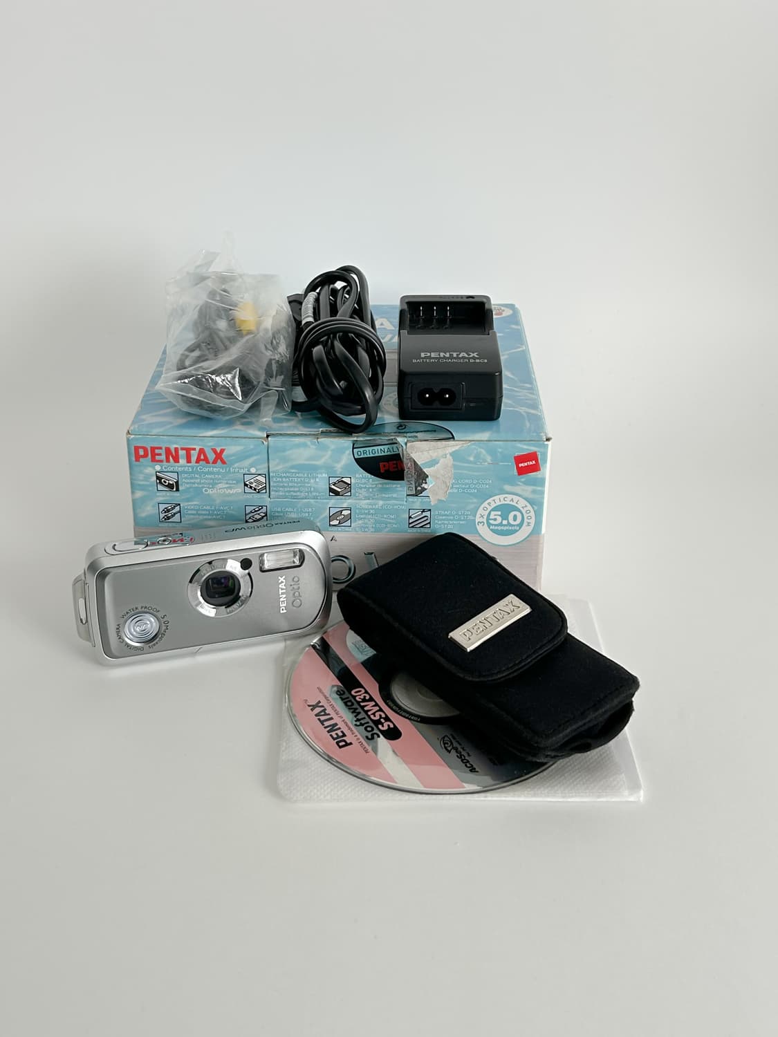 레어모델!) 펜탁스 옵티오 Wp Optio 빈티지 디카 상품이미지2