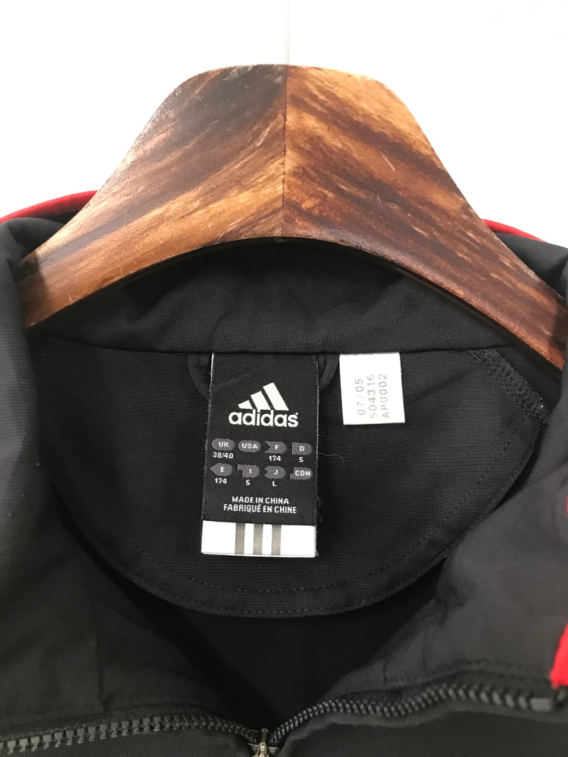 아디다스 ac밀란 오펠 검빨 블랙 트레이닝 탑 상품이미지10