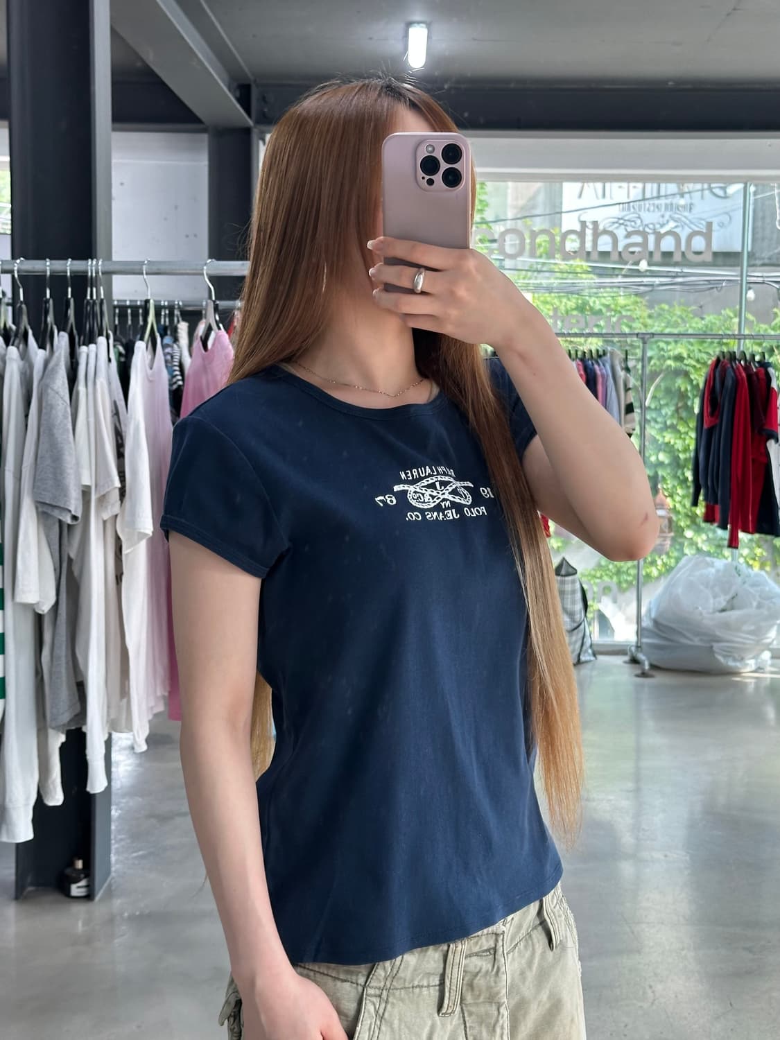 폴로랄프로렌 진스 반팔티 상품이미지2