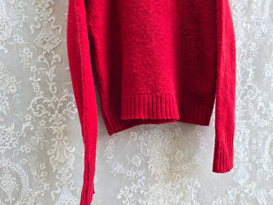 90s 폴로 랄프로렌 숄카라 울 니트 상품이미지3