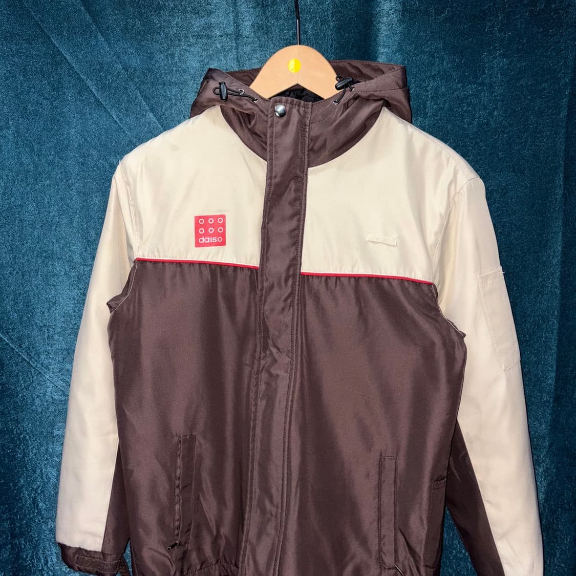 (M) 빈티지 다이소 로고 바람막이 점퍼 상품이미지2