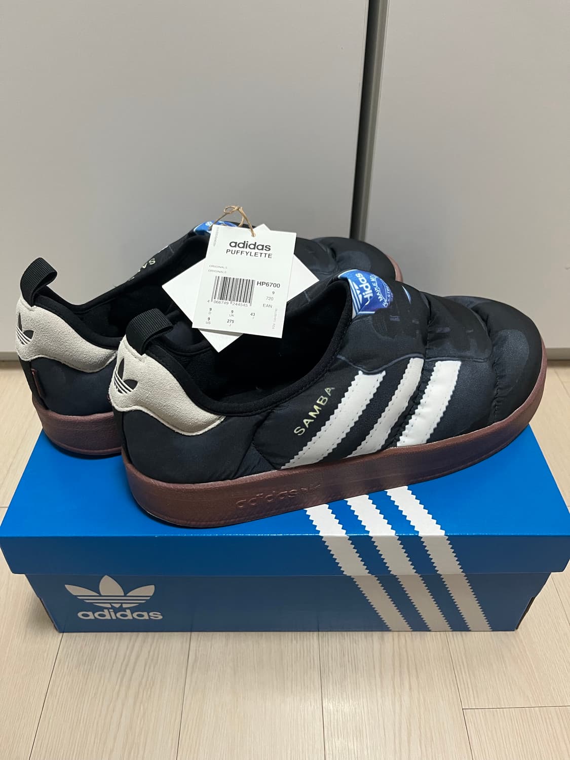 아디다스 퍼피렛 삼바 코어 US9 (275사이즈) 팝니다 상품이미지1