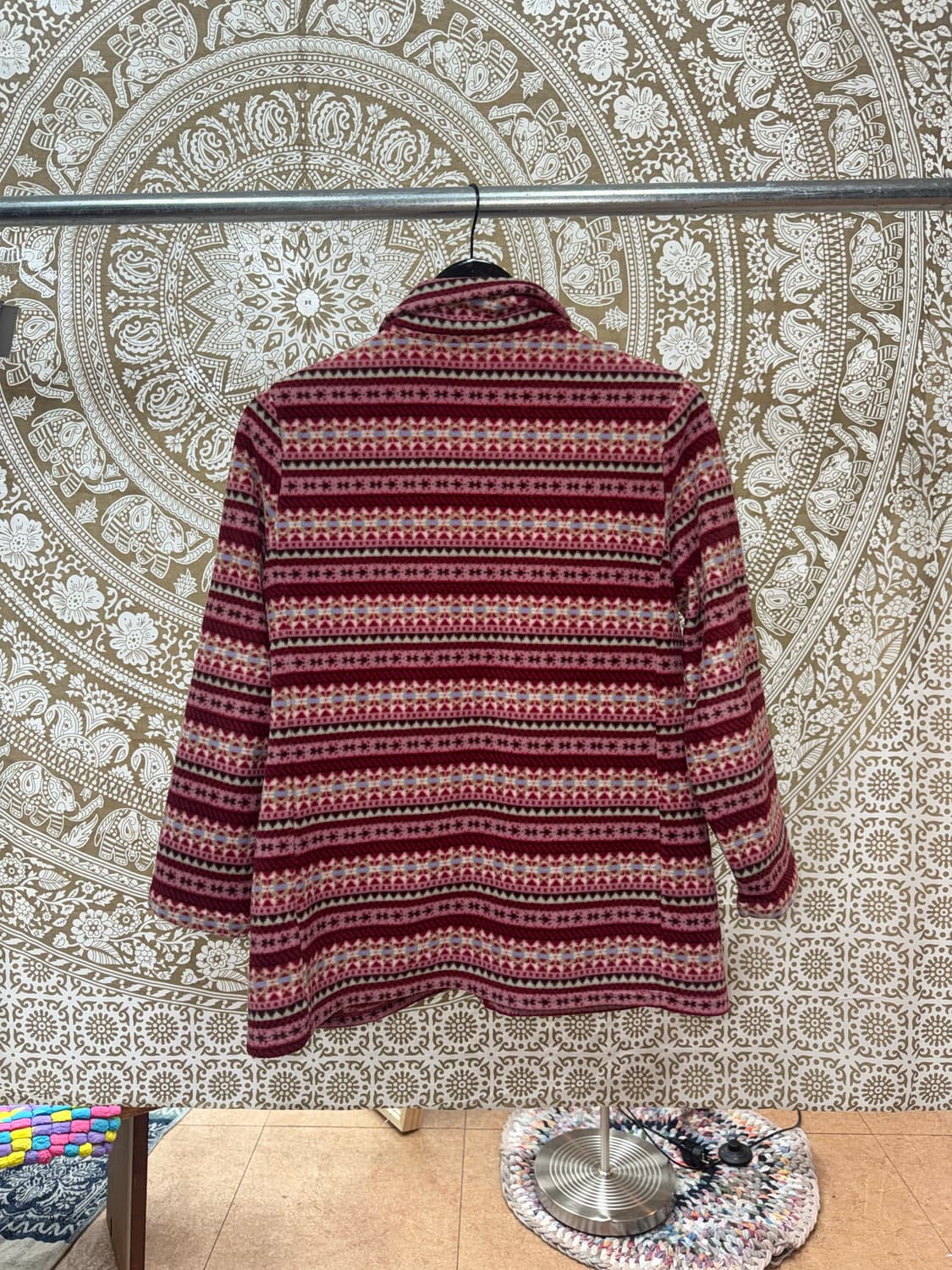 유니클로 핑크 에스닉 후리스  상품이미지6