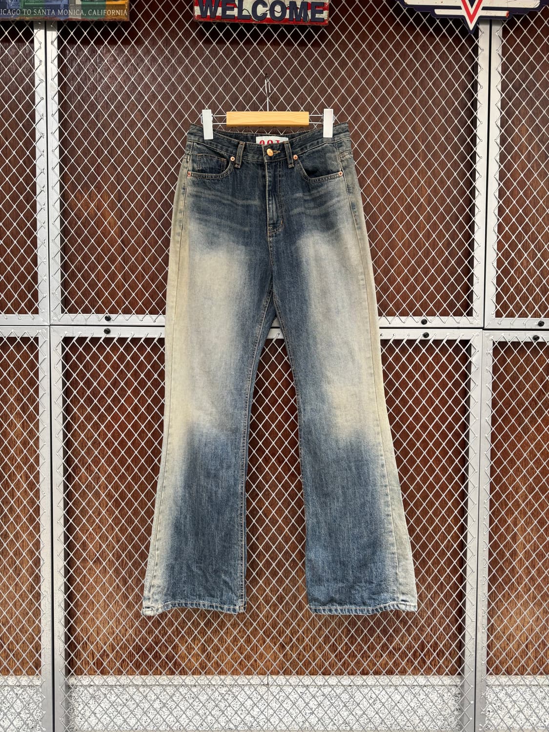 OOTJ 빈티지 워싱 부츠컷 데님팬츠 청바지 M 상품이미지1