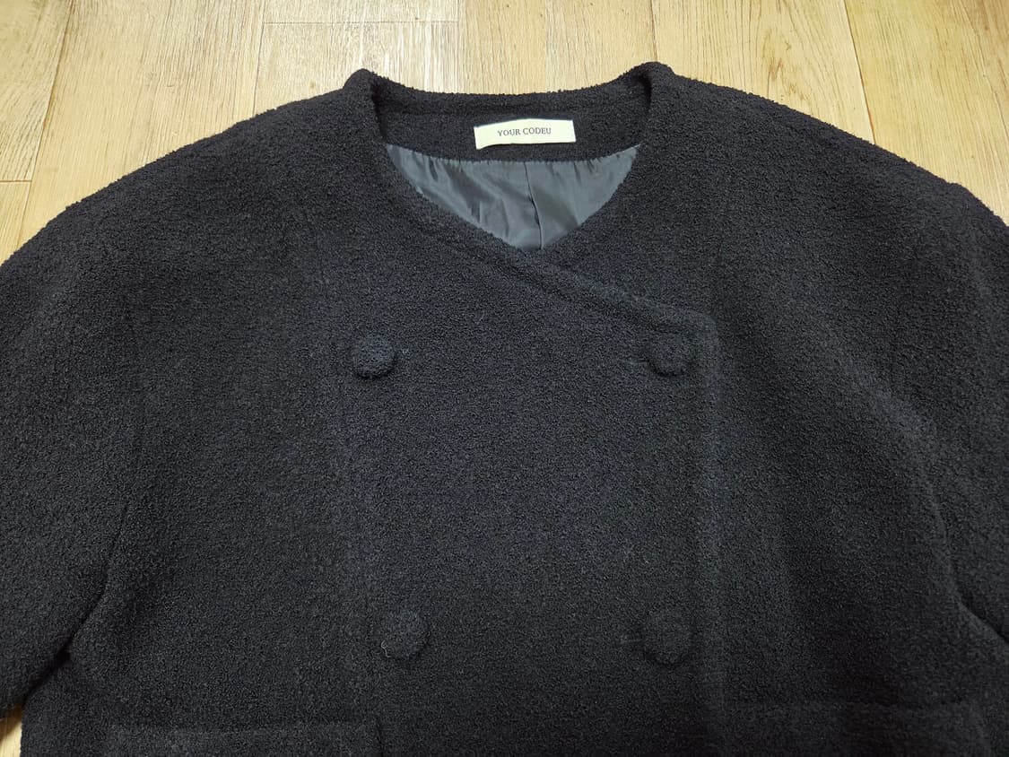 코드유(CODE YOU) 현 타낫 크롭 울자켓 프리사이즈 새상품 상품이미지5