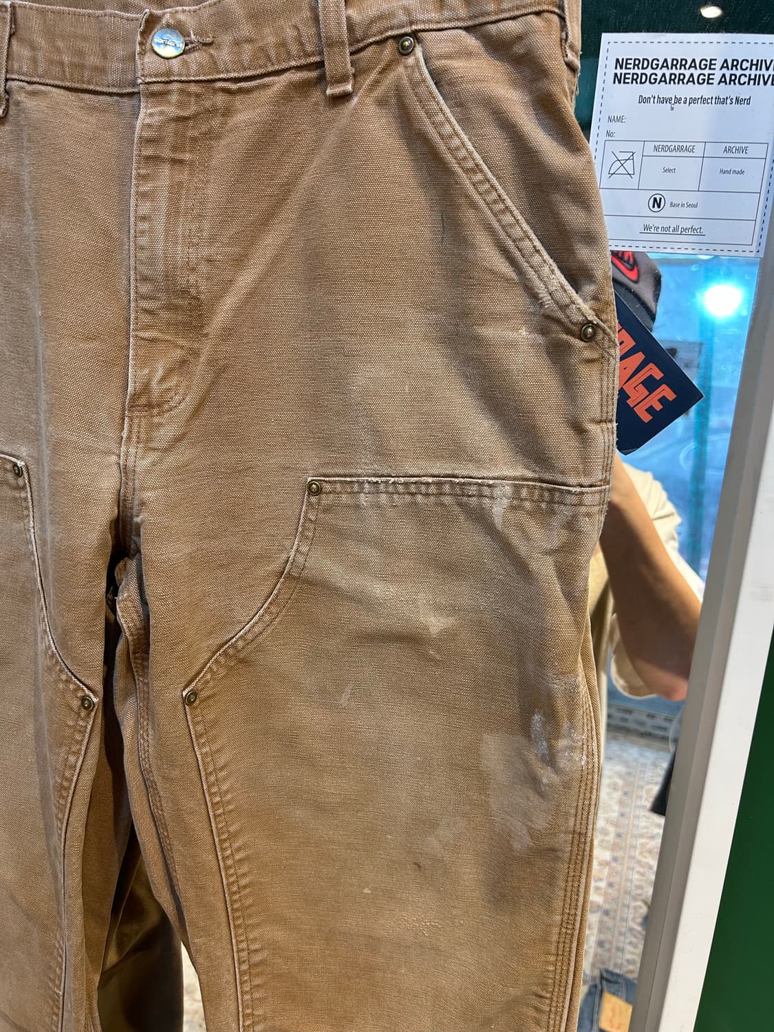 칼하트더블니 된장34in 상품이미지2