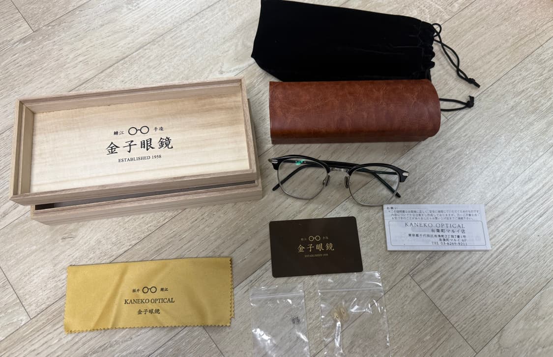 금자안경 KV-34 BK(블랙, 실버)+티타늄코패드 상품이미지1