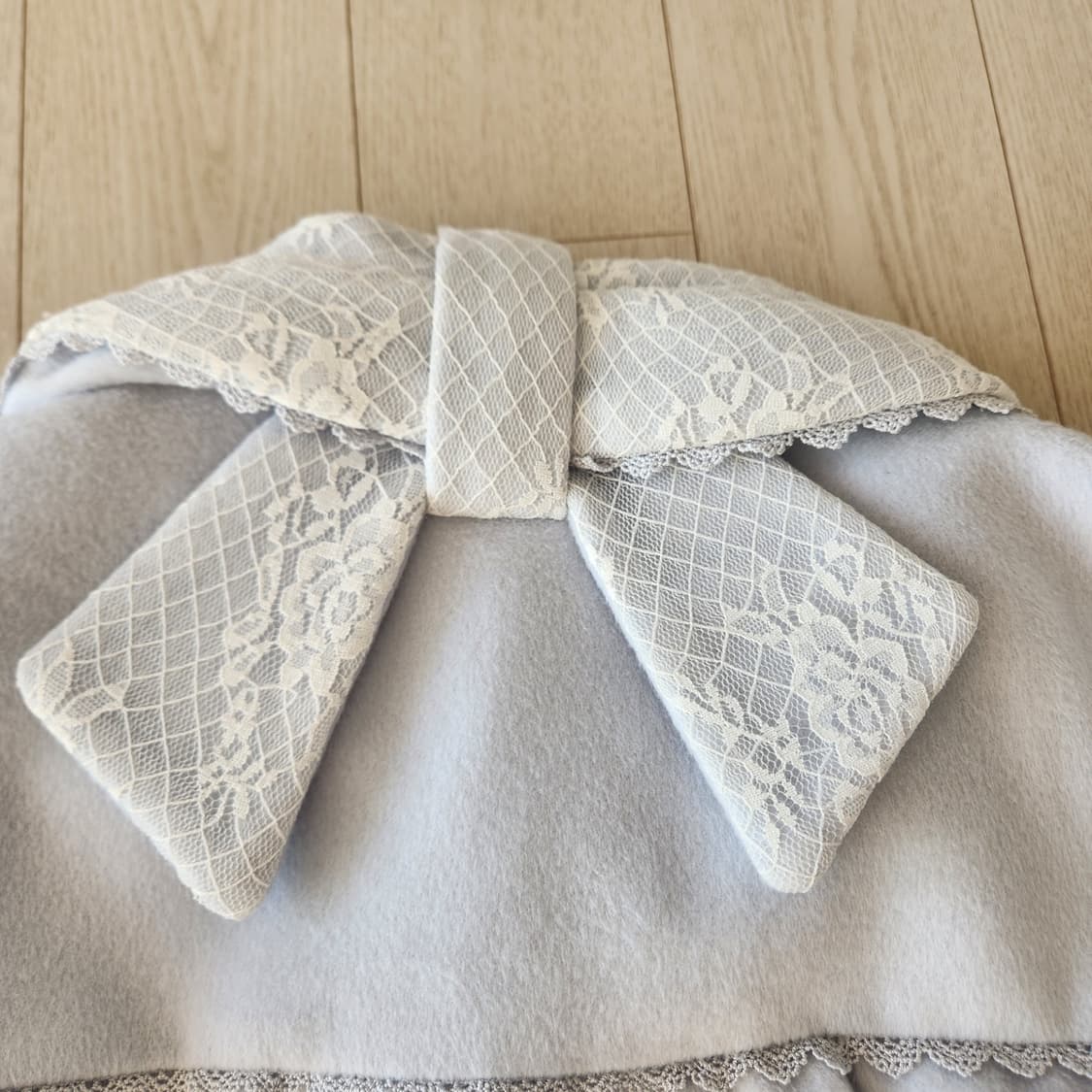 초희귀 유일매물 엑시즈팜 갸루 레이스 리본 반코트 상품이미지3