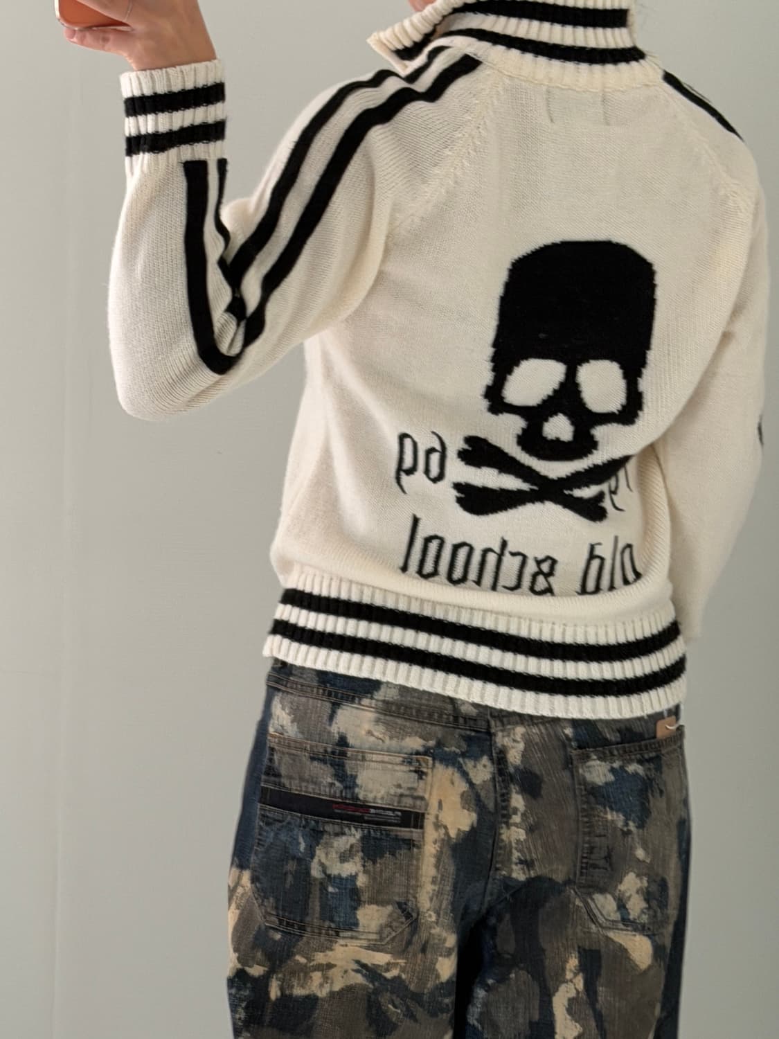 일본빈티지 SUNFORD CLUB 니트 가디건집업 상품이미지3