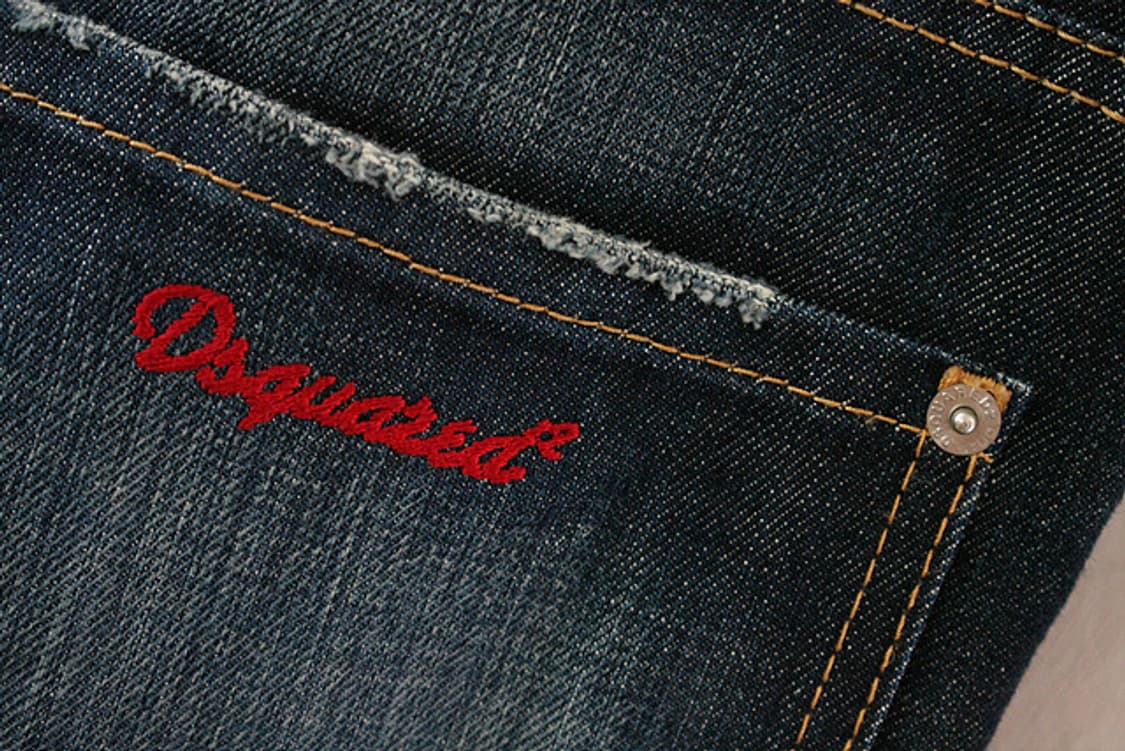 디스퀘어드2 자수 데미지 워싱 청바지 상품이미지2