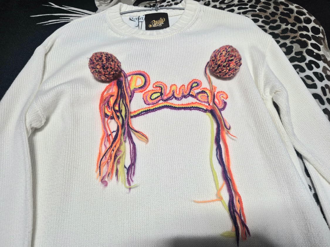 (정호연 착용)로에베 LOEWE 파울라 이비자 컬렉션 니트 스웨터 정품 상품이미지3