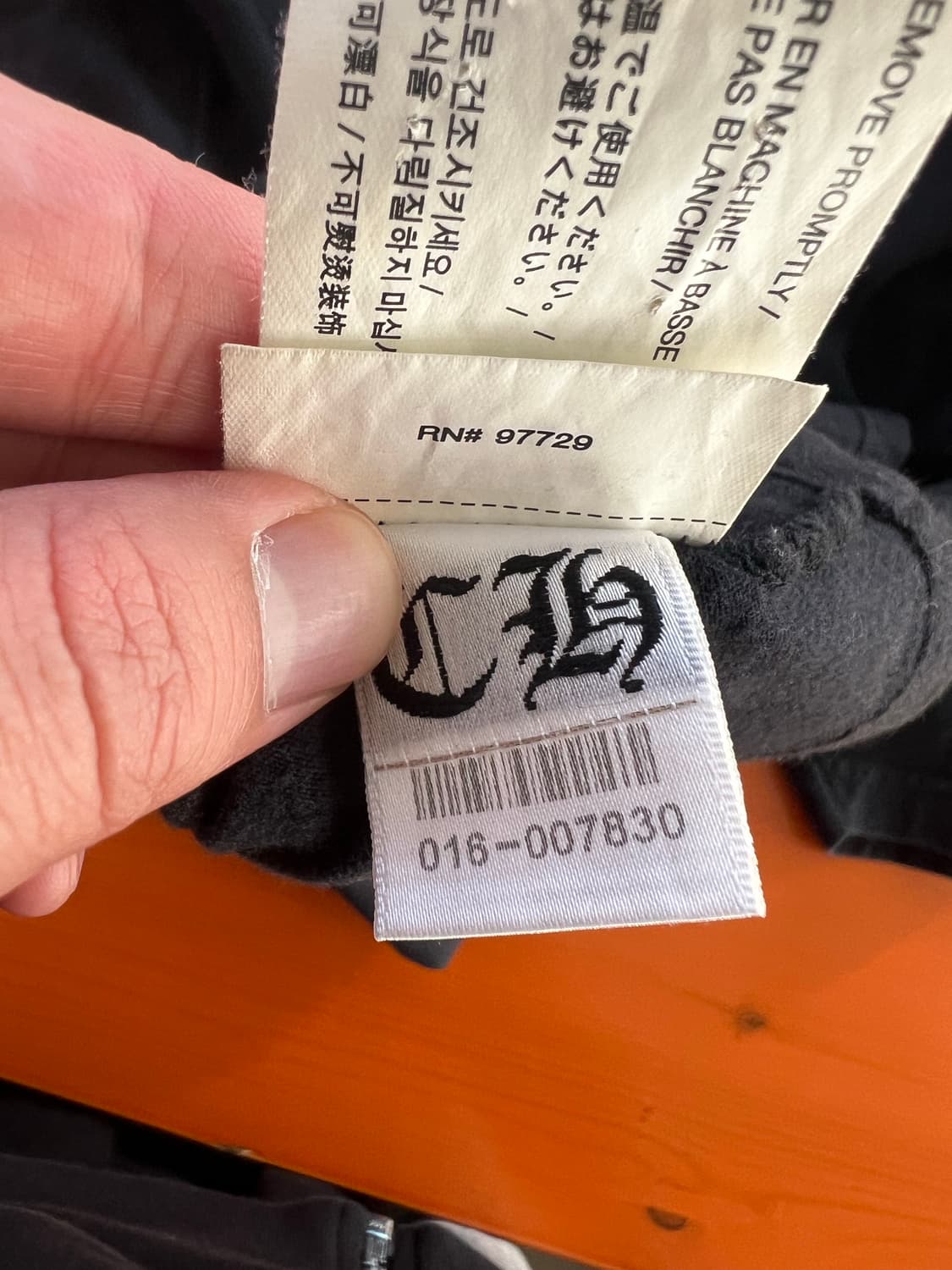 [L] 크롬하츠 바인대거 티셔츠 상품이미지5