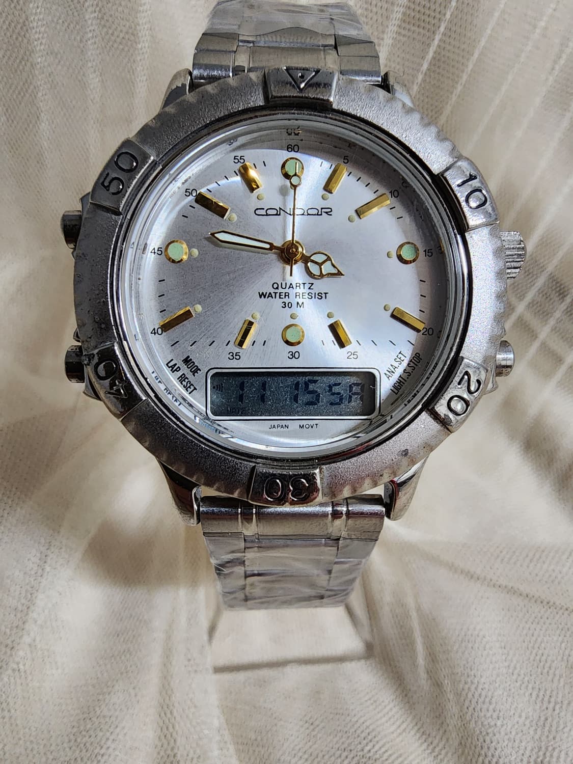 빈티지 콘도르 다이버 아나디지  메탈 손목시계 상품이미지10