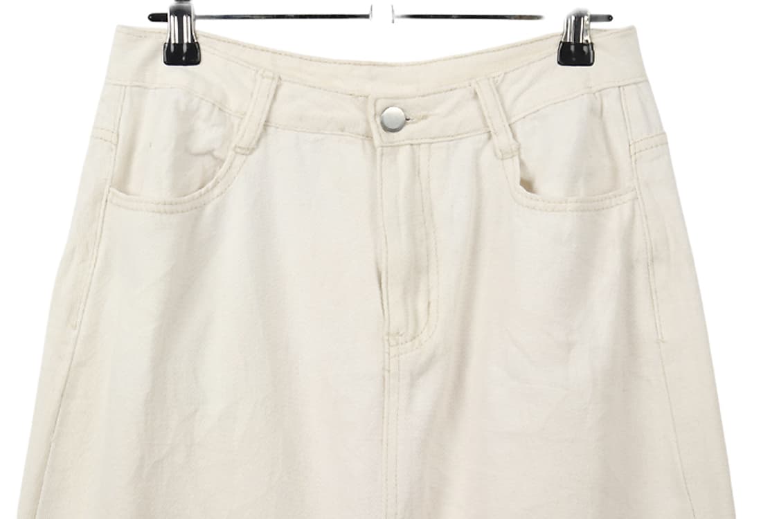 JK 화이트진스커트(S)  상품이미지4