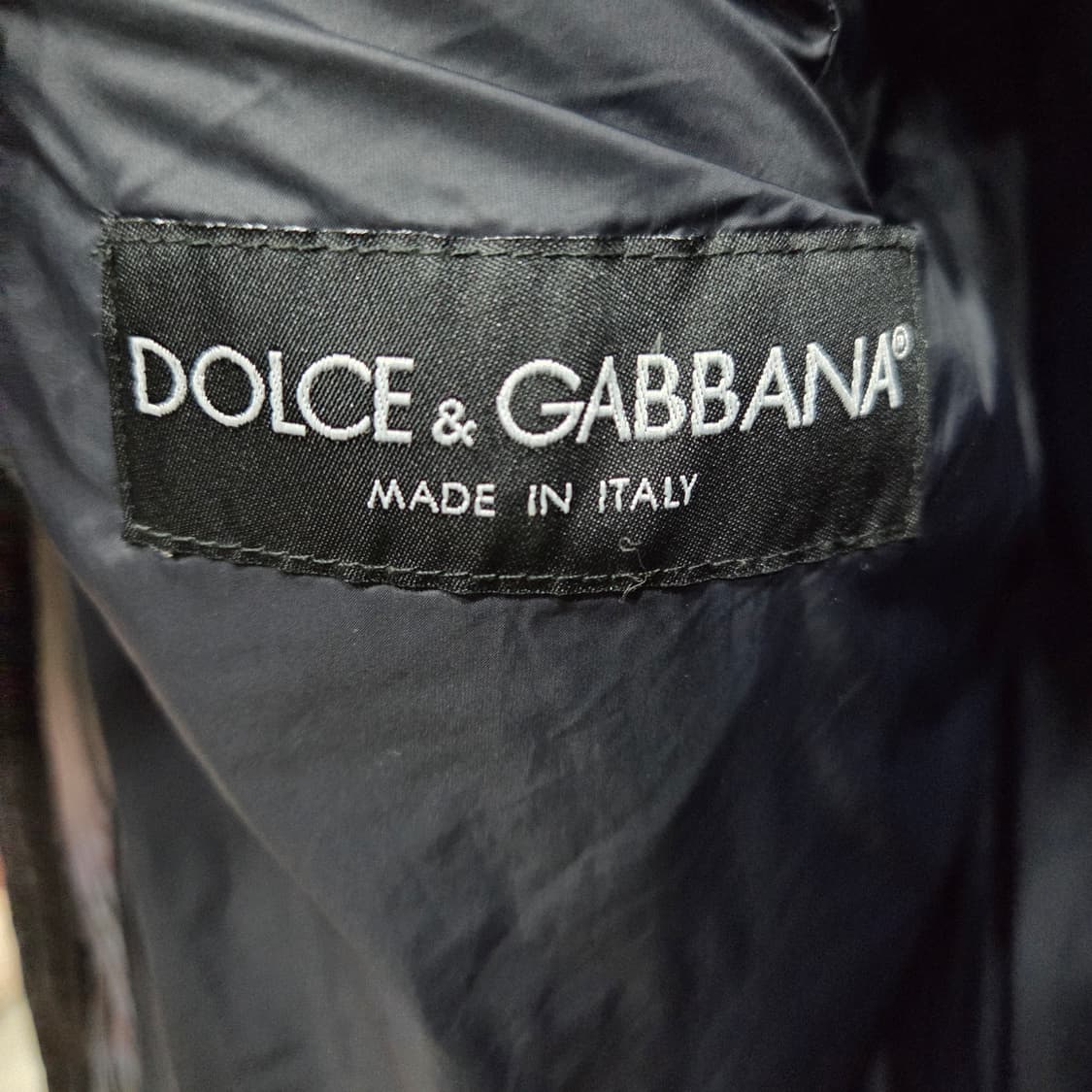 돌체앤가바나 플레이트 패딩 봄버 상품이미지7