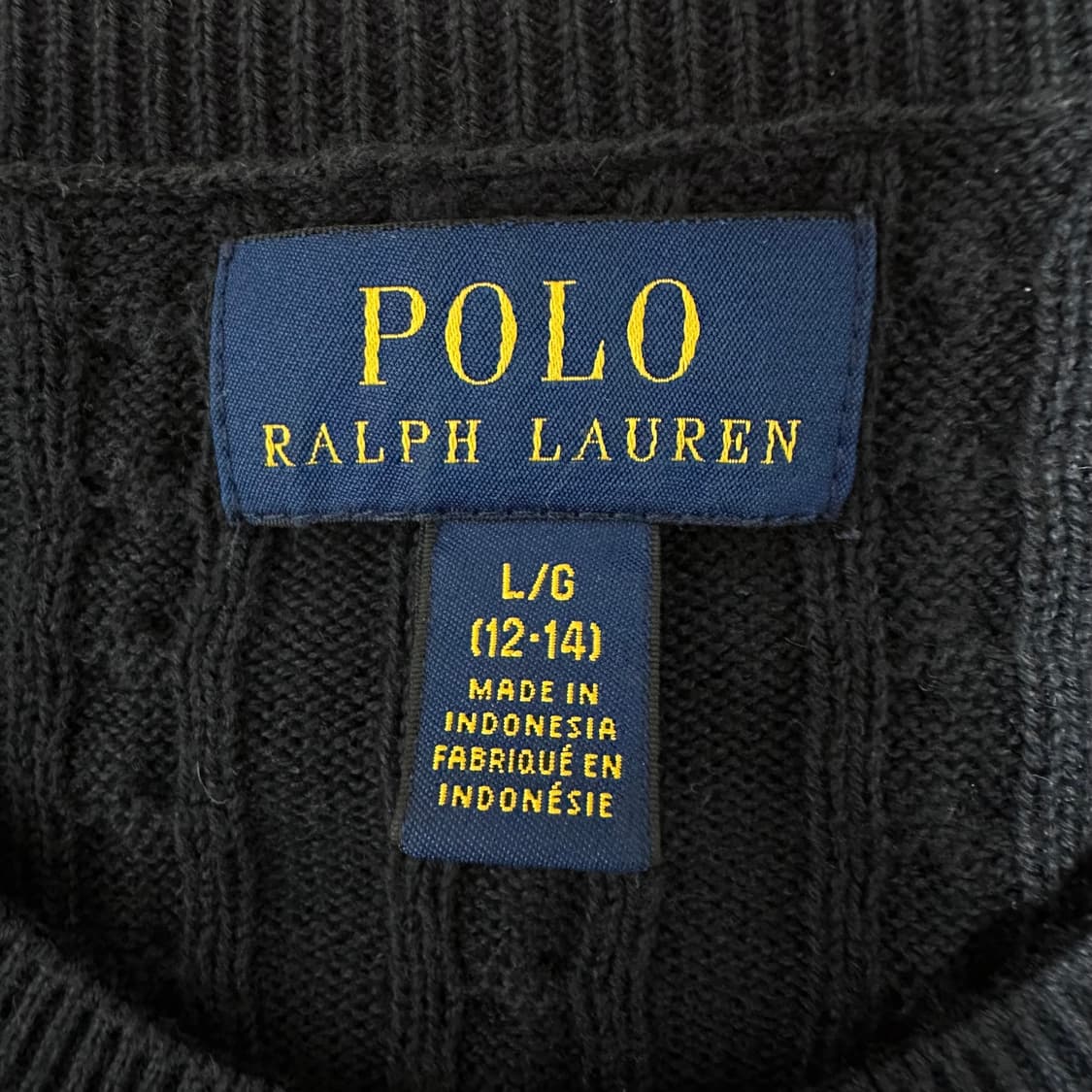 폴로 랄프로렌 네이비 니트 가디건 상품이미지4