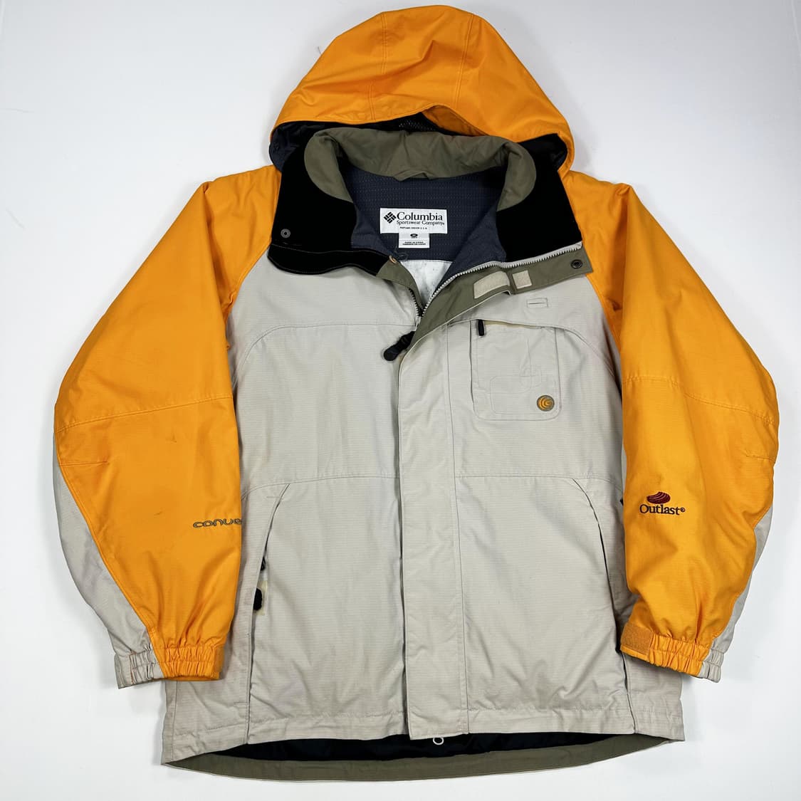 컬럼비아 마운틴 배색 바람막이 자켓 (실측 L) 상품이미지2