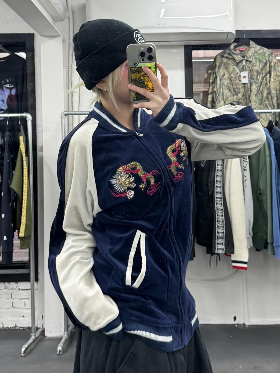 VTG 오리엔탈 벨벳 스카잔 상품이미지4