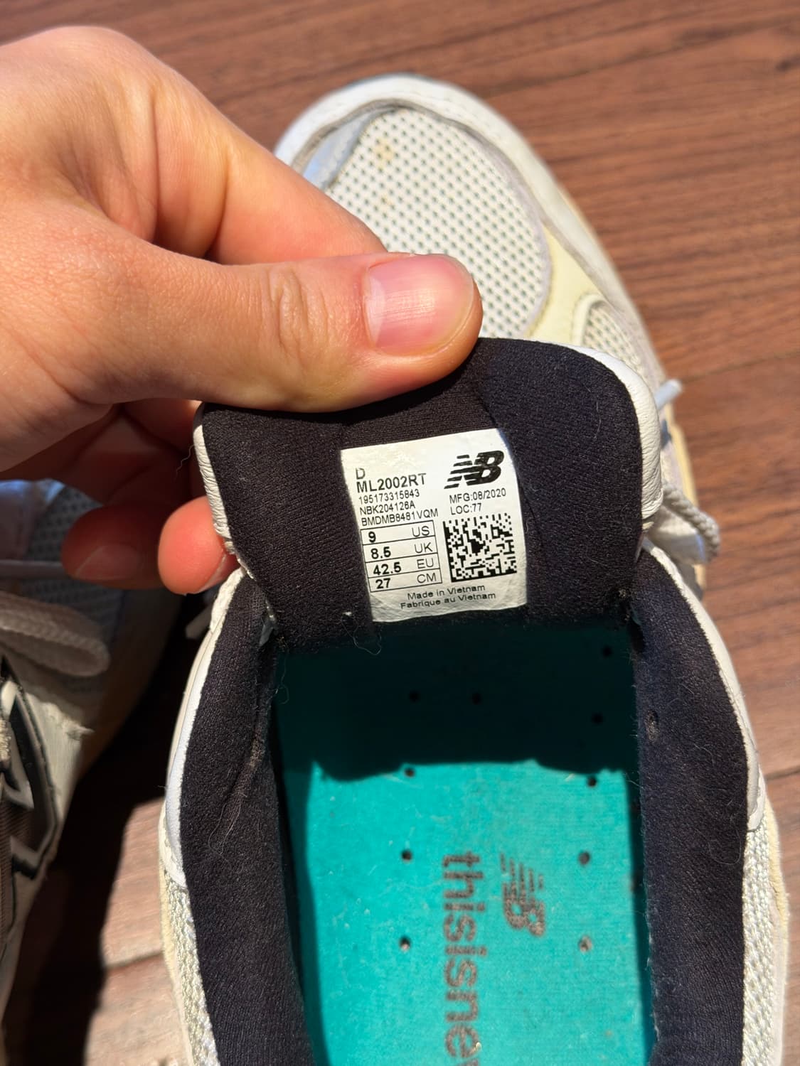 뉴발란스x디스이즈네버뎃 42.5 상품이미지5