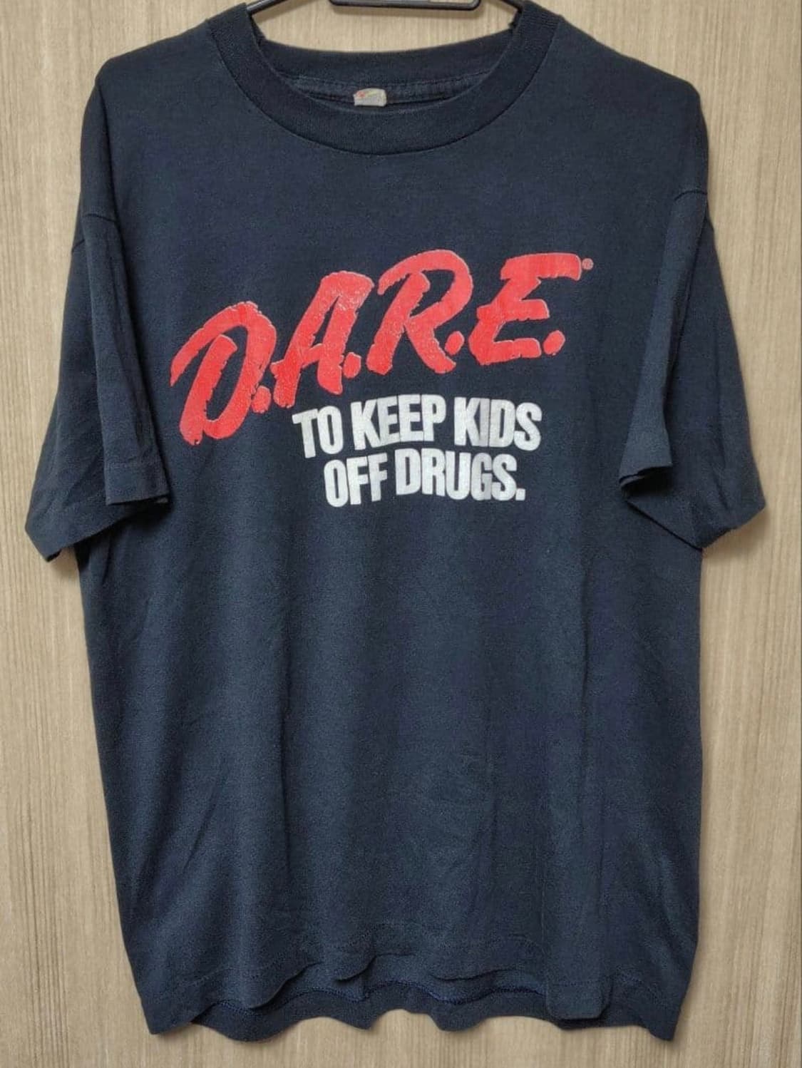 [XL] 80s usa dare d.a.r.e 티셔츠 상품이미지1