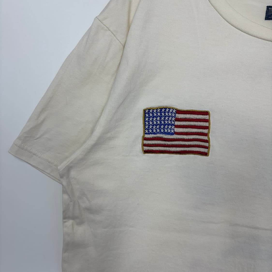 도요엔터프라이즈 자수 반팔 티셔츠 상품이미지5