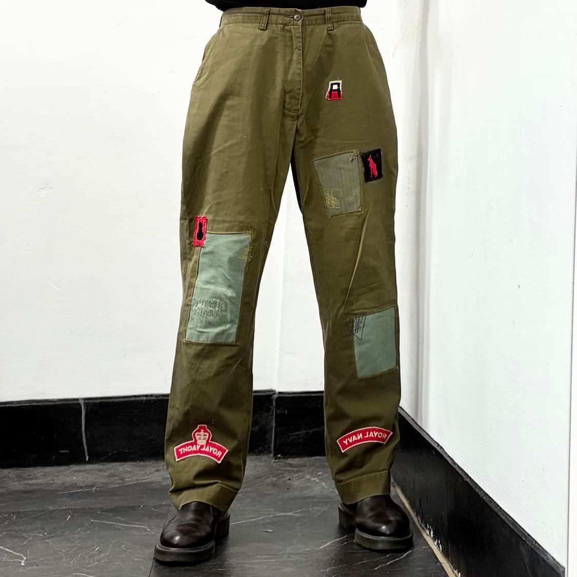 폴로 랄프로렌 패치워크 치노 팬츠 상품이미지2