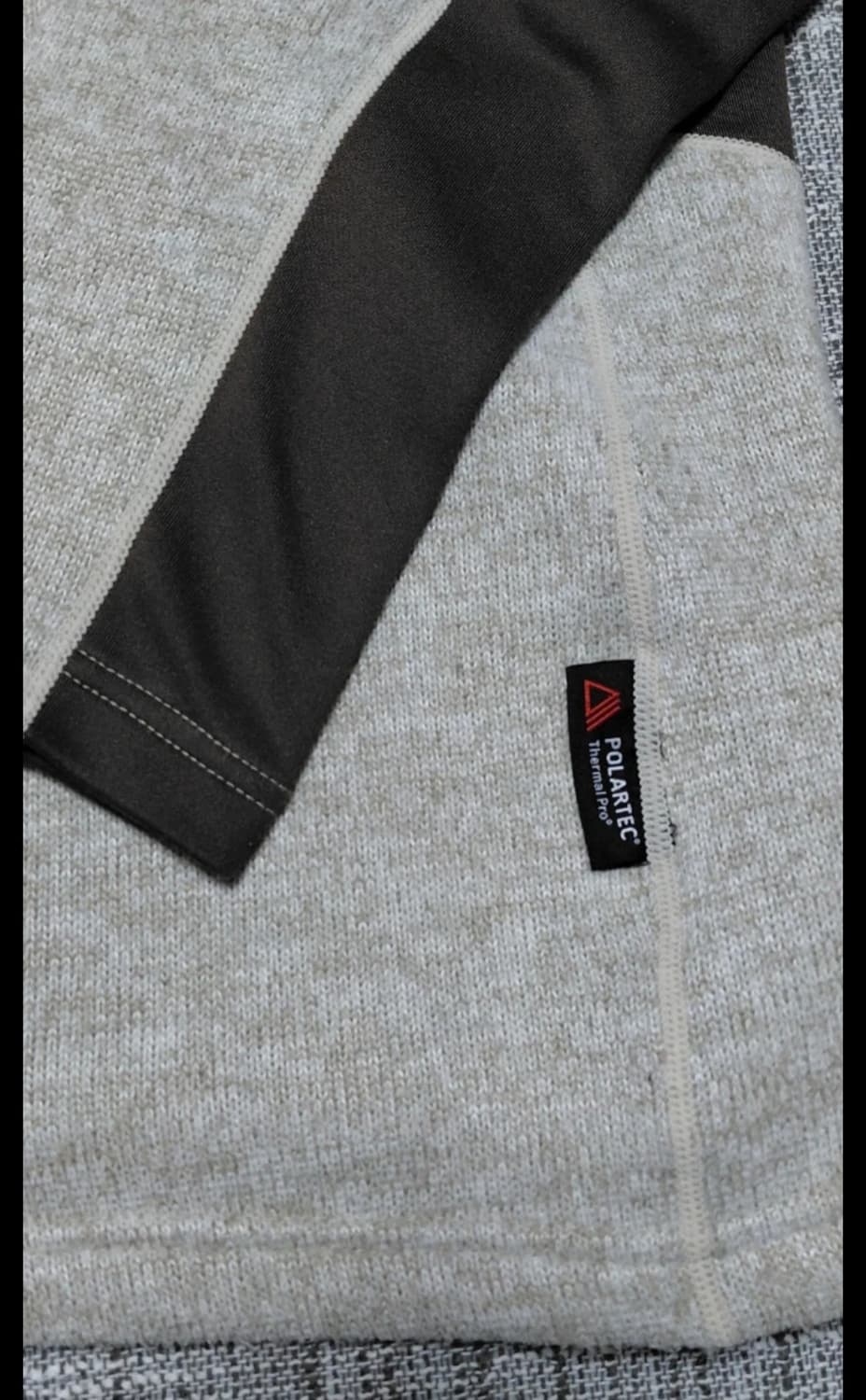 라푸마 남성 반집업 니트 100 상품이미지5