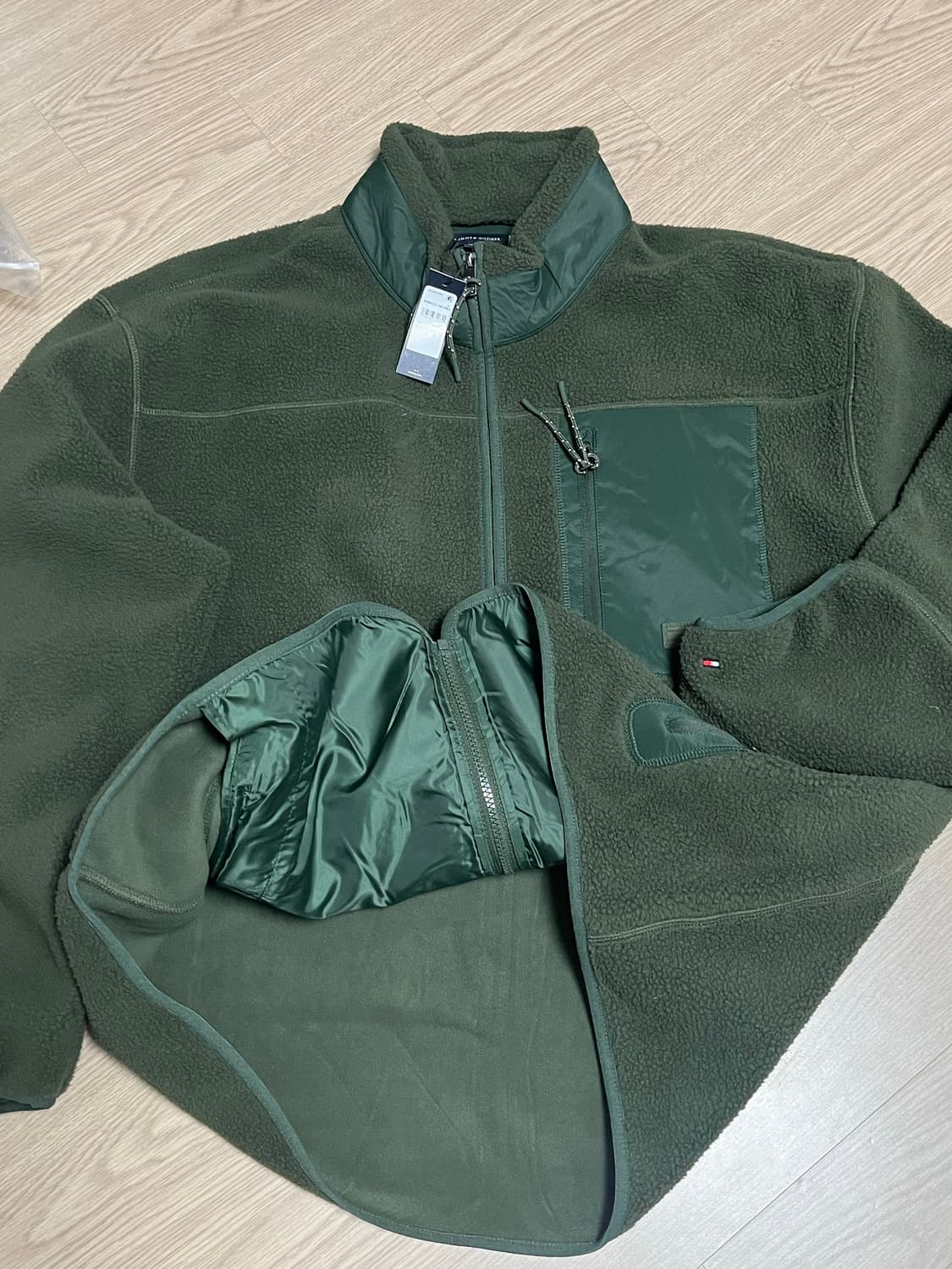 [새상품] 타미힐피거 플리스 자켓 후리스 상품이미지1